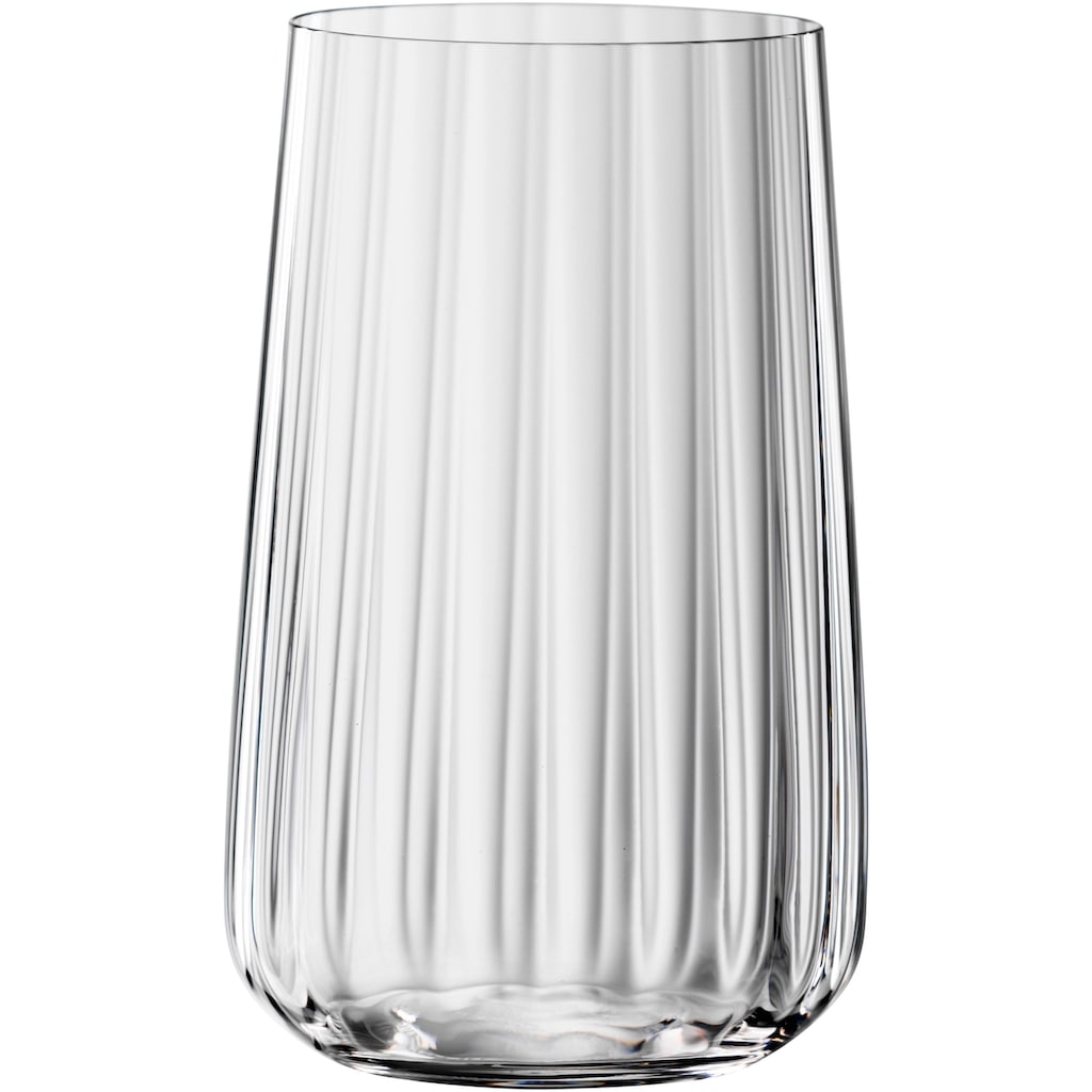 SPIEGELAU Longdrinkglas »LifeStyle«, (Set, 4 tlg., Set bestehend aus 4 Gläsern)
