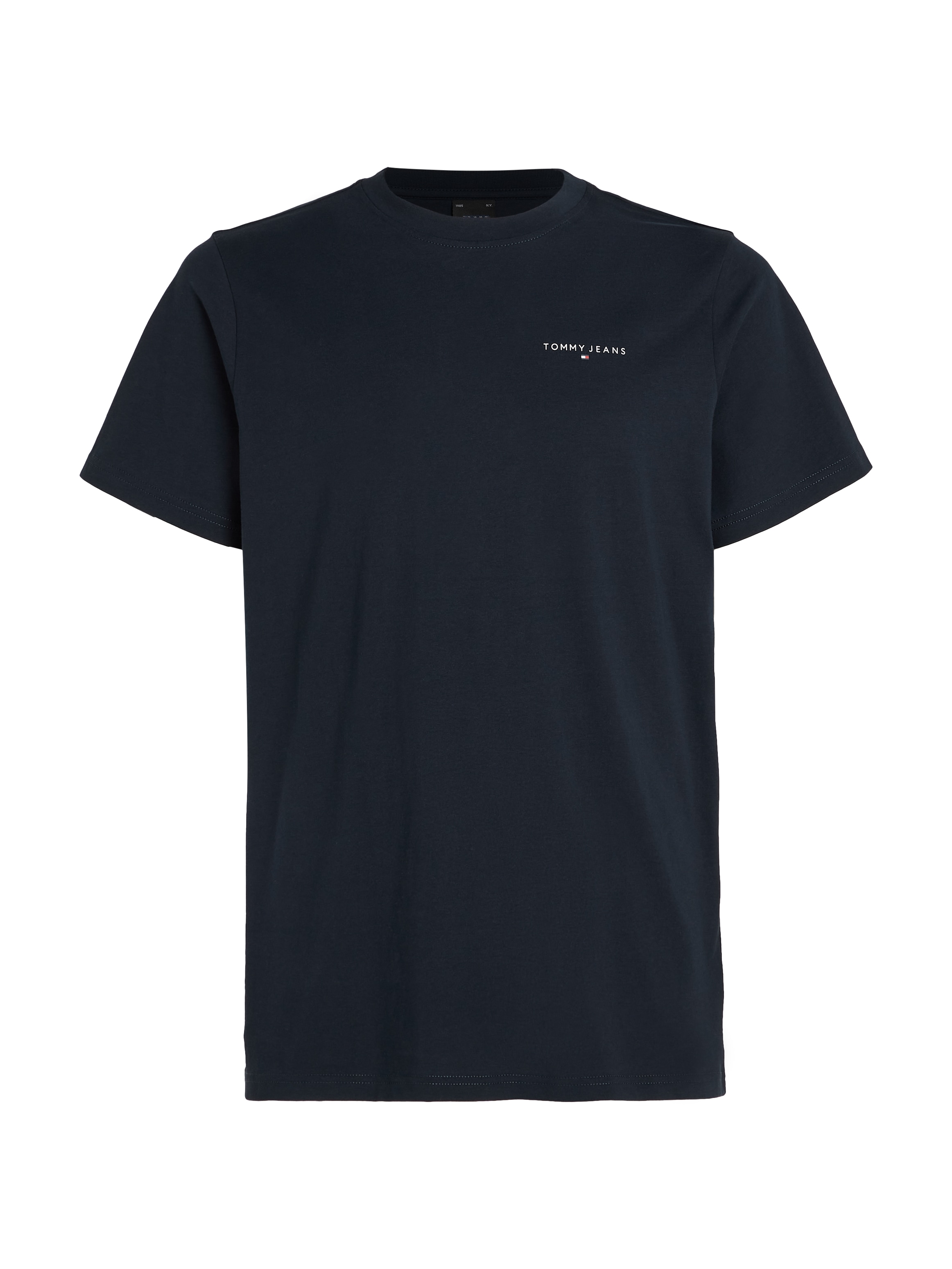 Tommy Jeans T-Shirt »TJM SLIM LINEAR CHEST TEE EXT«, mit Logoschriftzug
