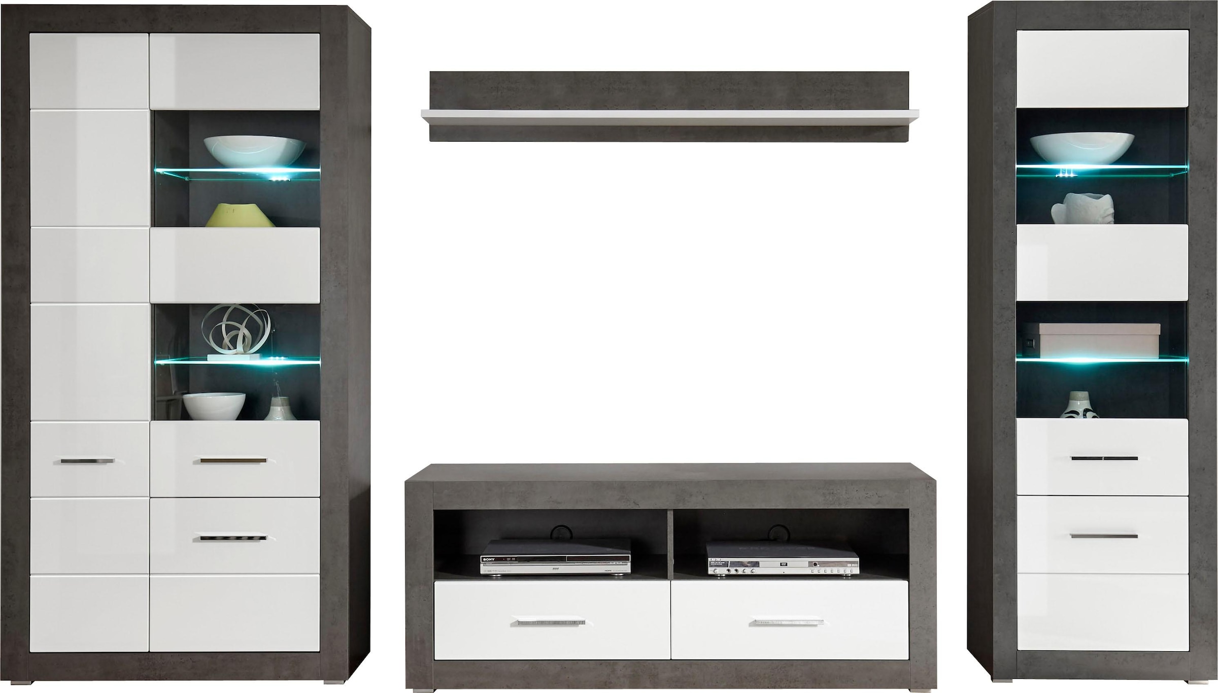 INOSIGN Wohnwand »Etero« Set, 4 Stk. tlg.