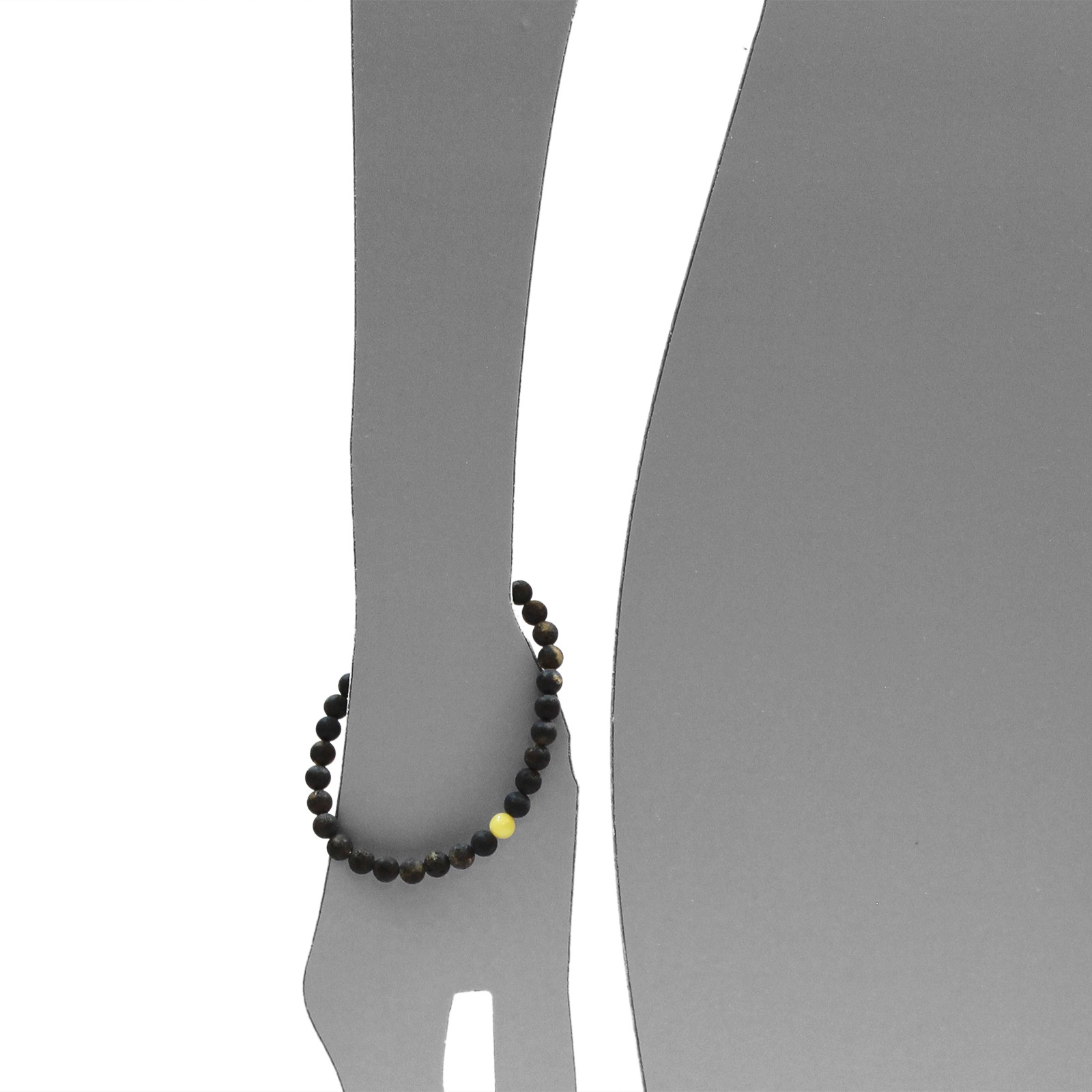 OSTSEE-SCHMUCK Armband »- Kugel 6 mm - Bernstein -,«