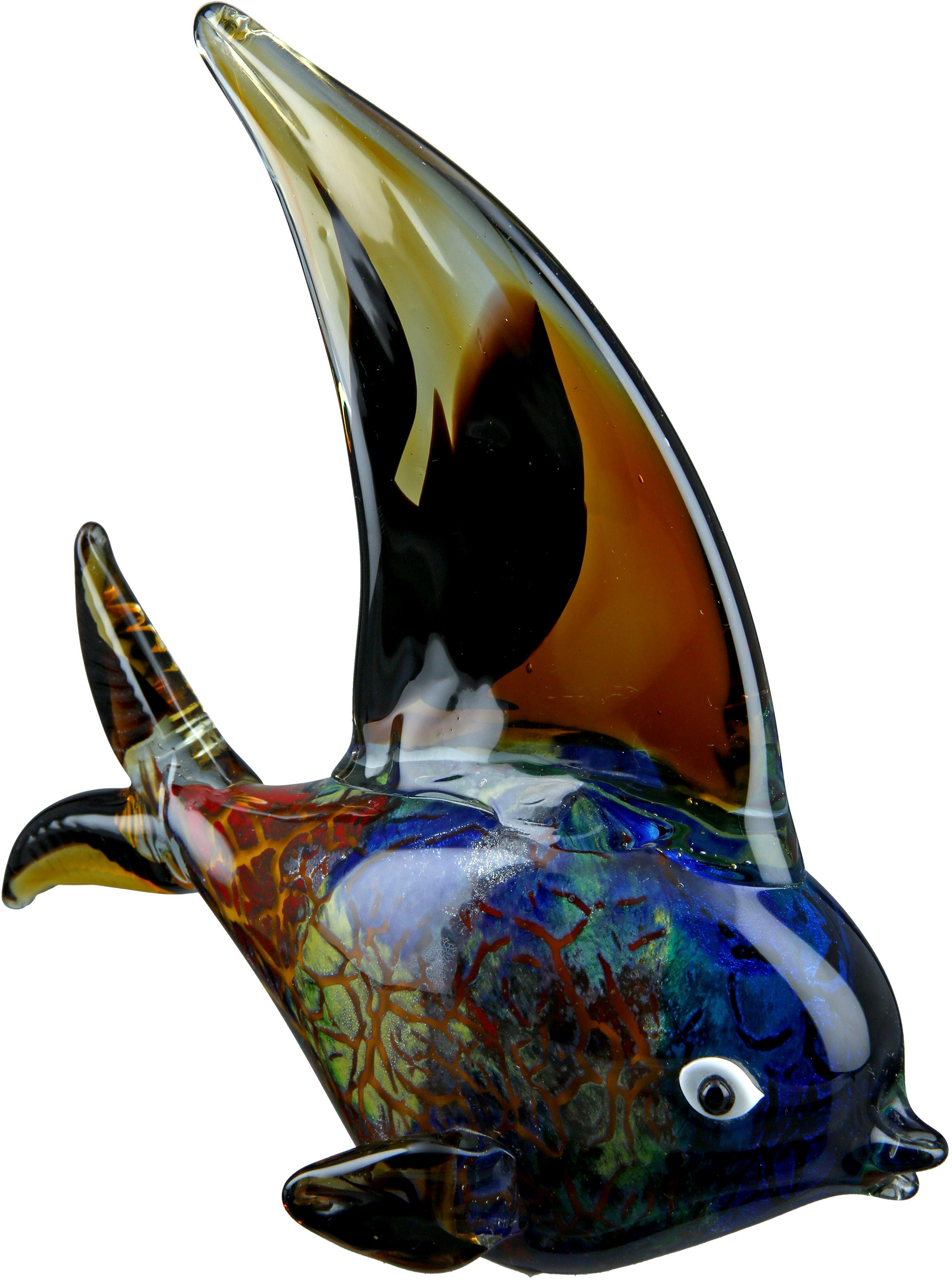 Casablanca by Gilde Tierfigur »Glas Fisch«, farblich durchgefärbt