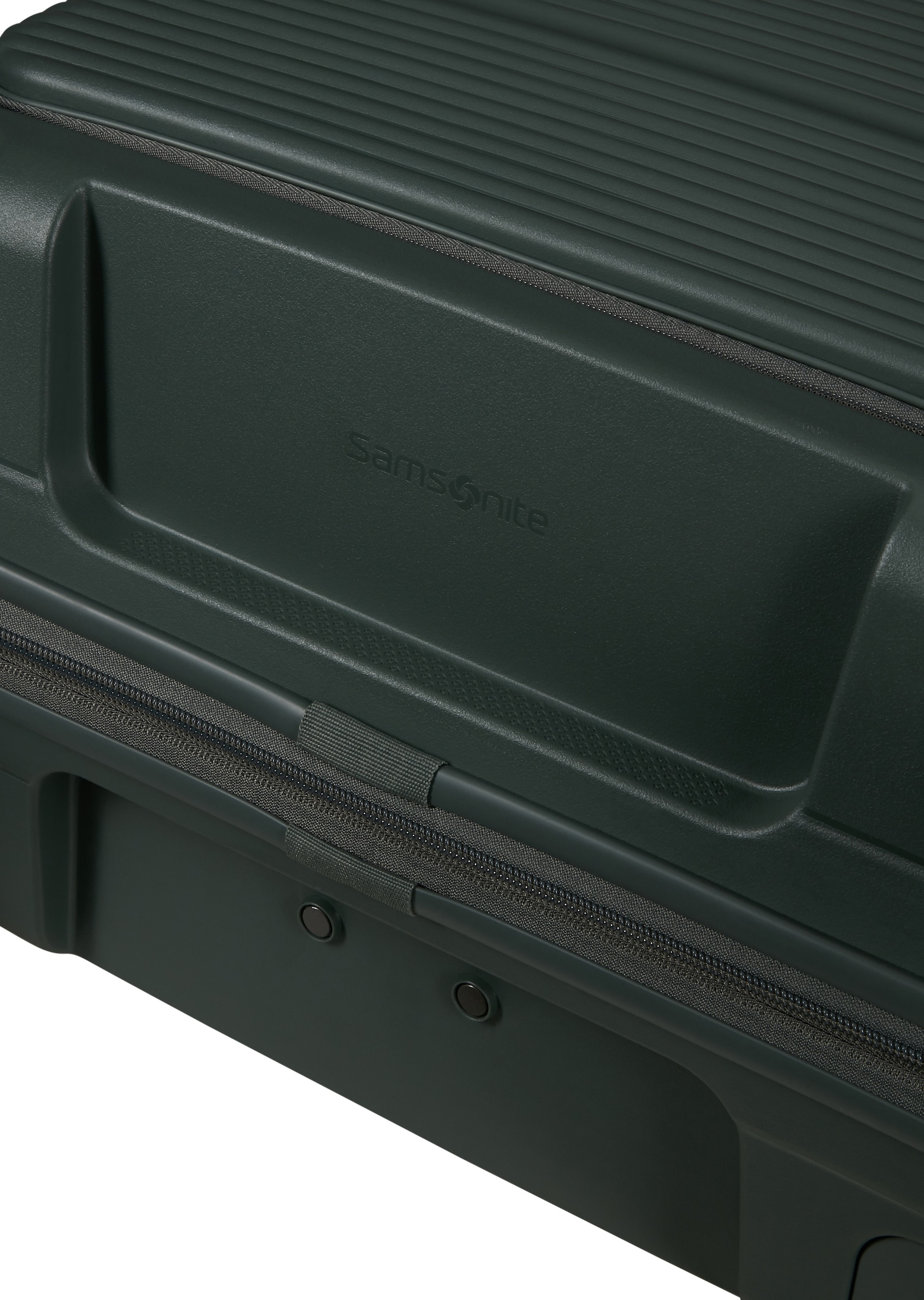 Samsonite Hartschalen-Trolley »PARALUX, verschiedene Größen und Farben« 40 l 4 Rollen Reisegepäck mit Frontfach Packwürfel Trennpolster