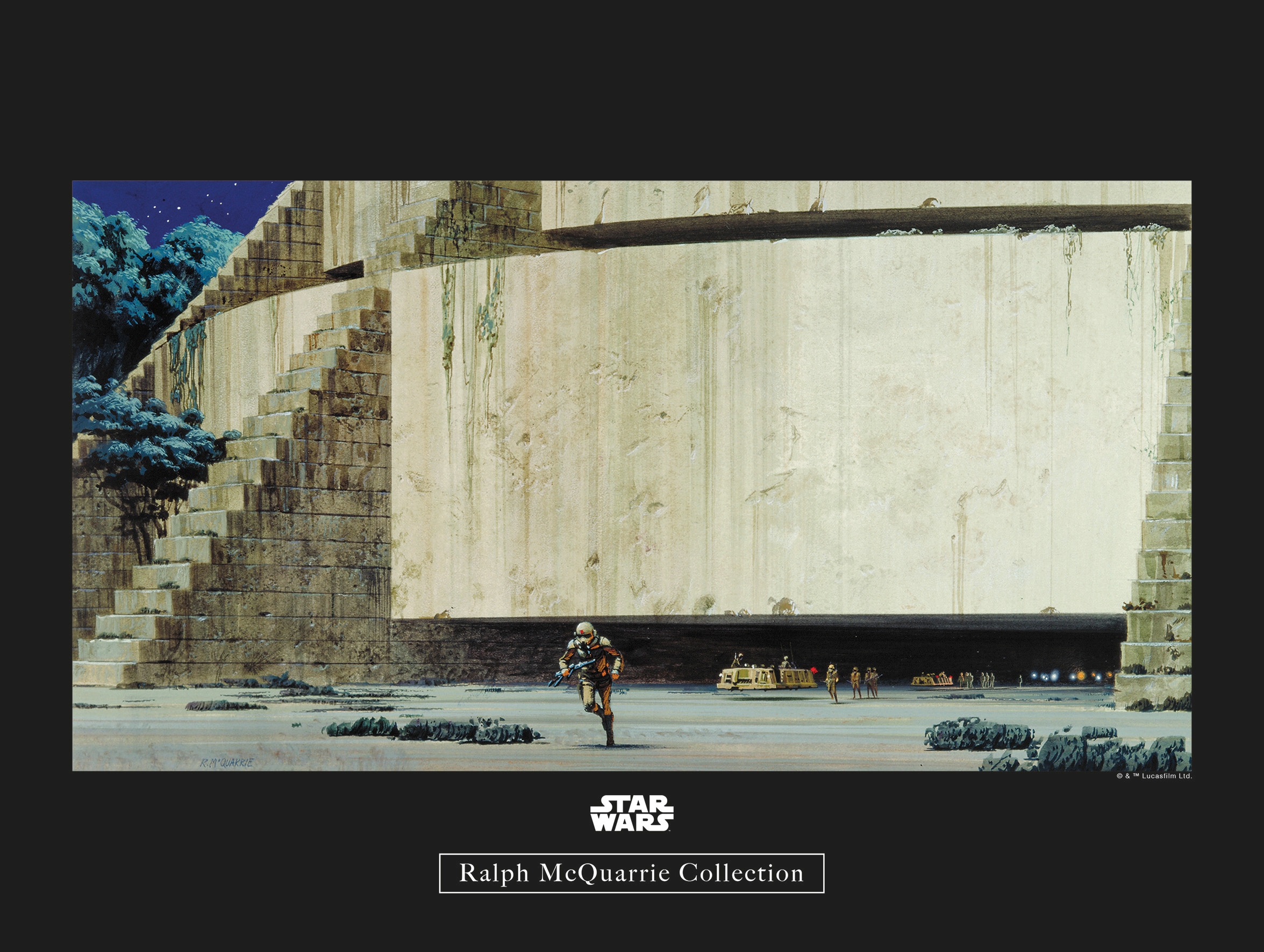 Poster »Star Wars Classic RMQ Yavin Temple«, Star Wars, (1 St.), Kinderzimmer,...