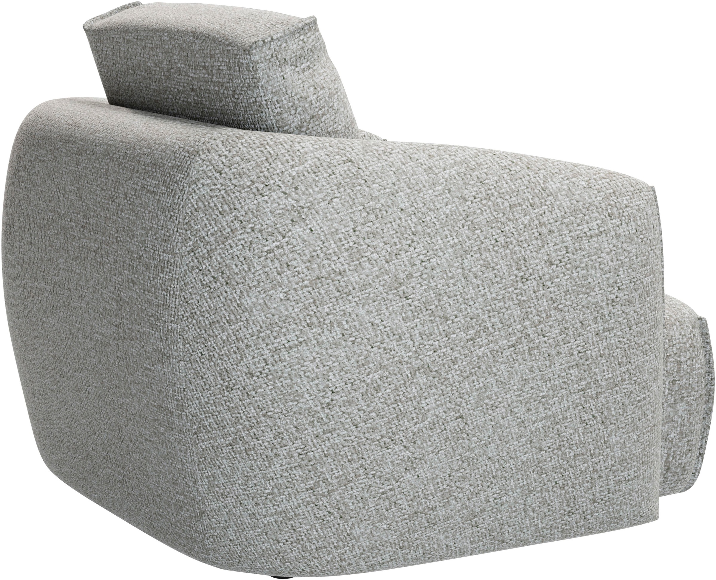 Guido Maria Kretschmer Home&Living Sessel »Shawn, Loungesessel, Designsessel mit elegant geschwungen Armlehnen«, organische Form, bequem, mit hochwertigem Bezug