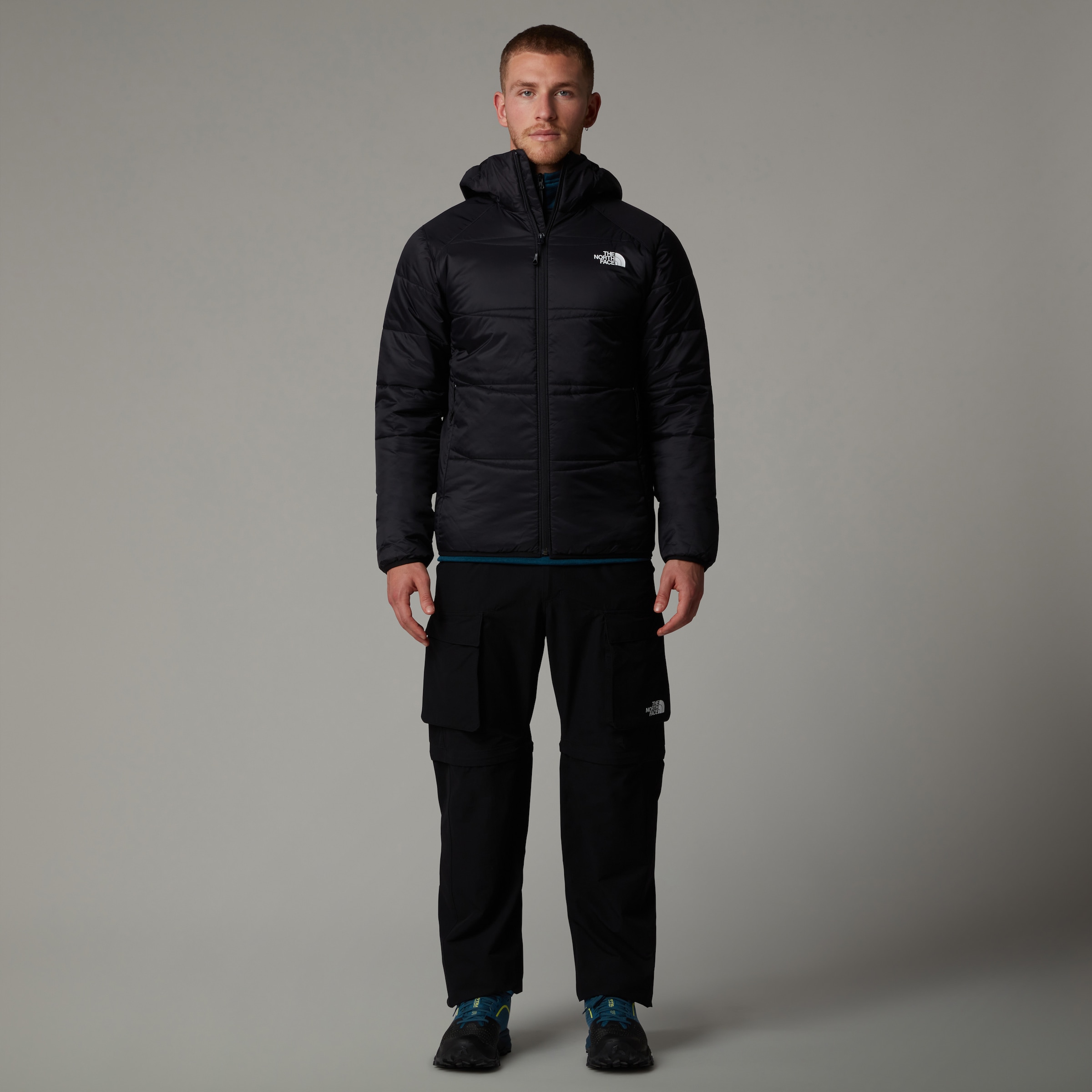 The North Face Funktionsjacke »M QUEST SYNTHETIC JACKET«, mit Kapuze, Synthetisch isoliert, wetterfest, leicht – Übergangsjacke