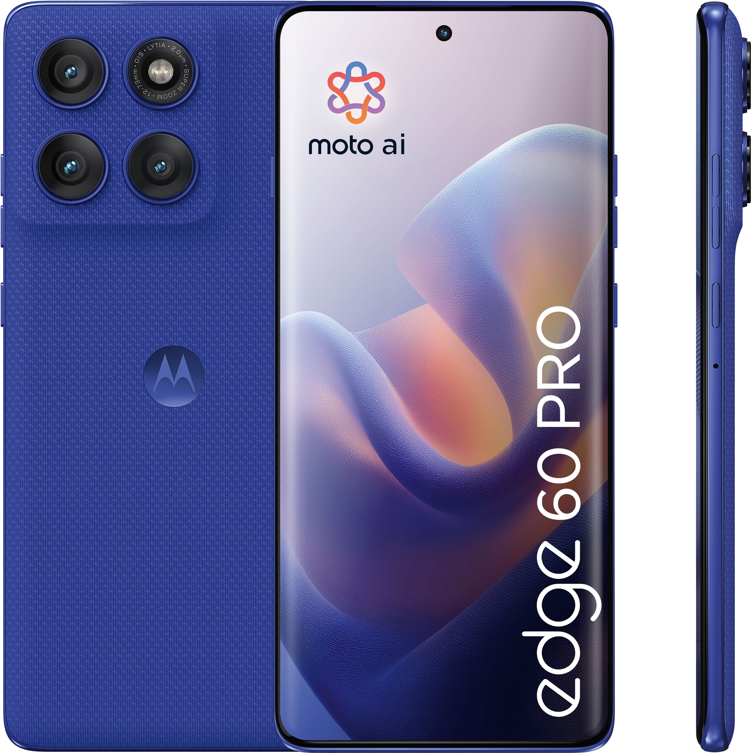 Motorola Smartphone »Edge 60 Pro 512GB«, Dazzling Blue