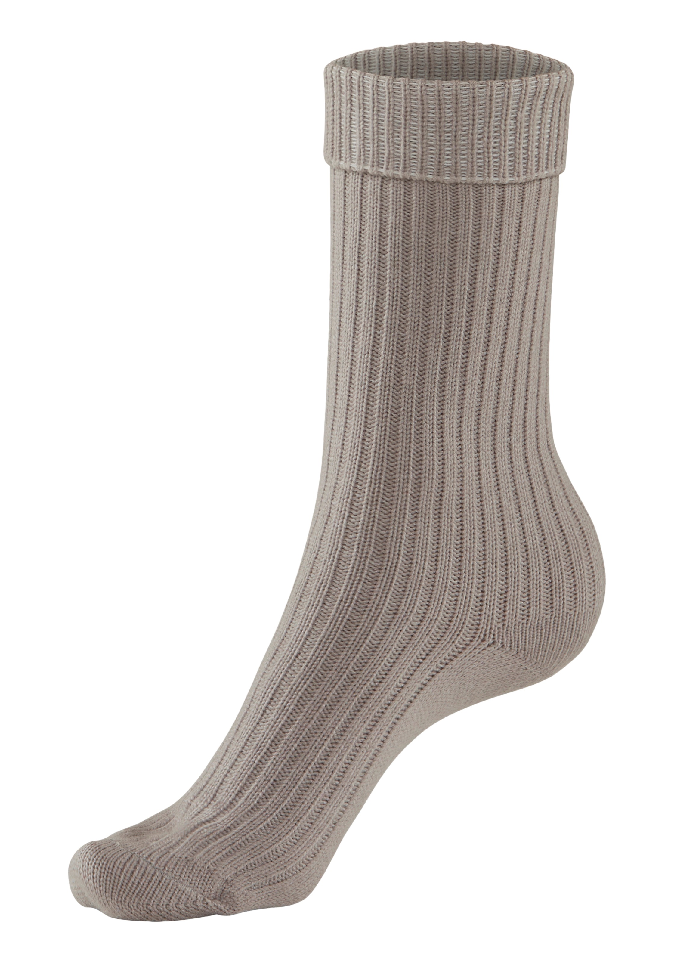 Lavana Socken, (Packung, 2 Paar), in modischem Rippstrick