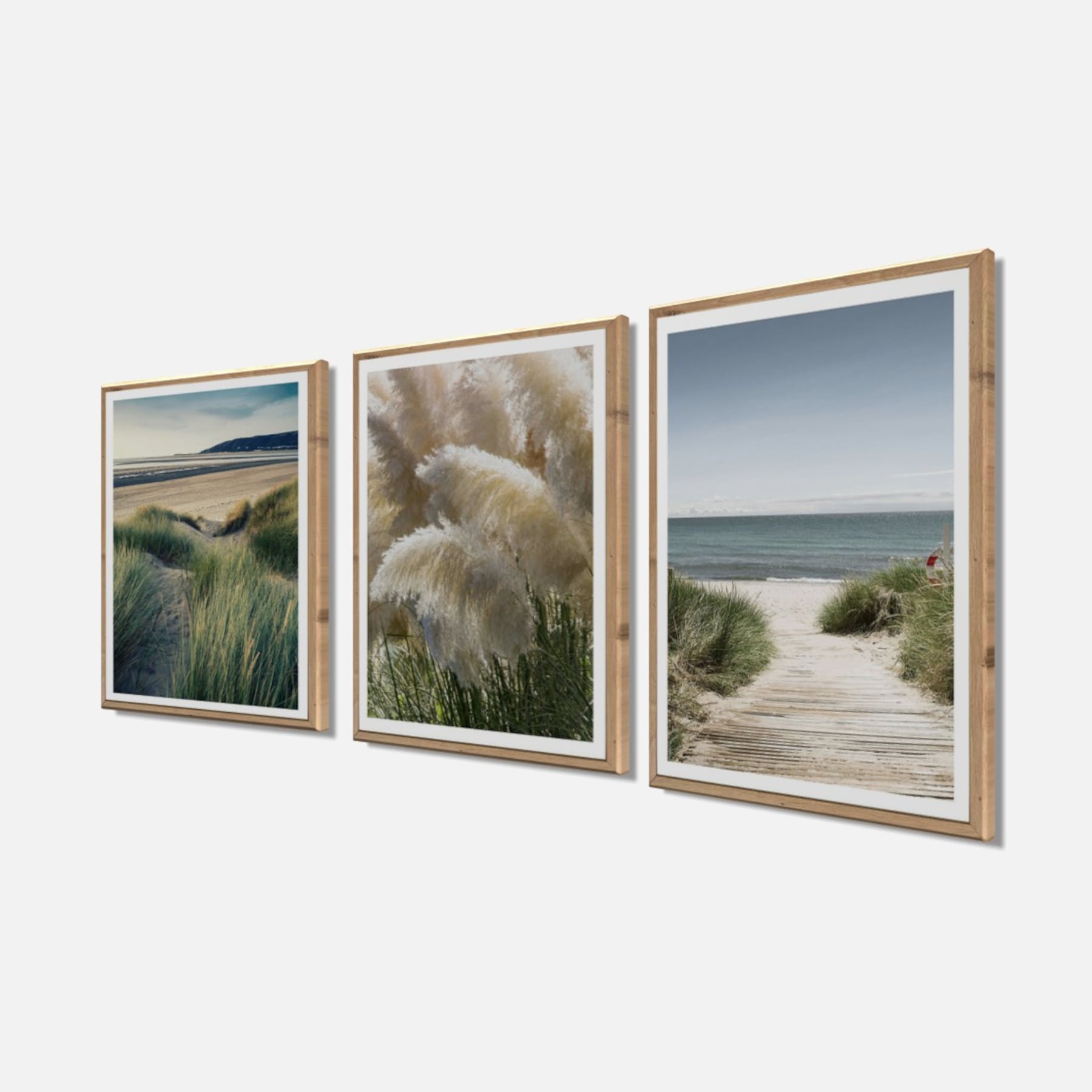 Bönninghoff Bild mit Rahmen Landschaften 3 Stk. tlg.