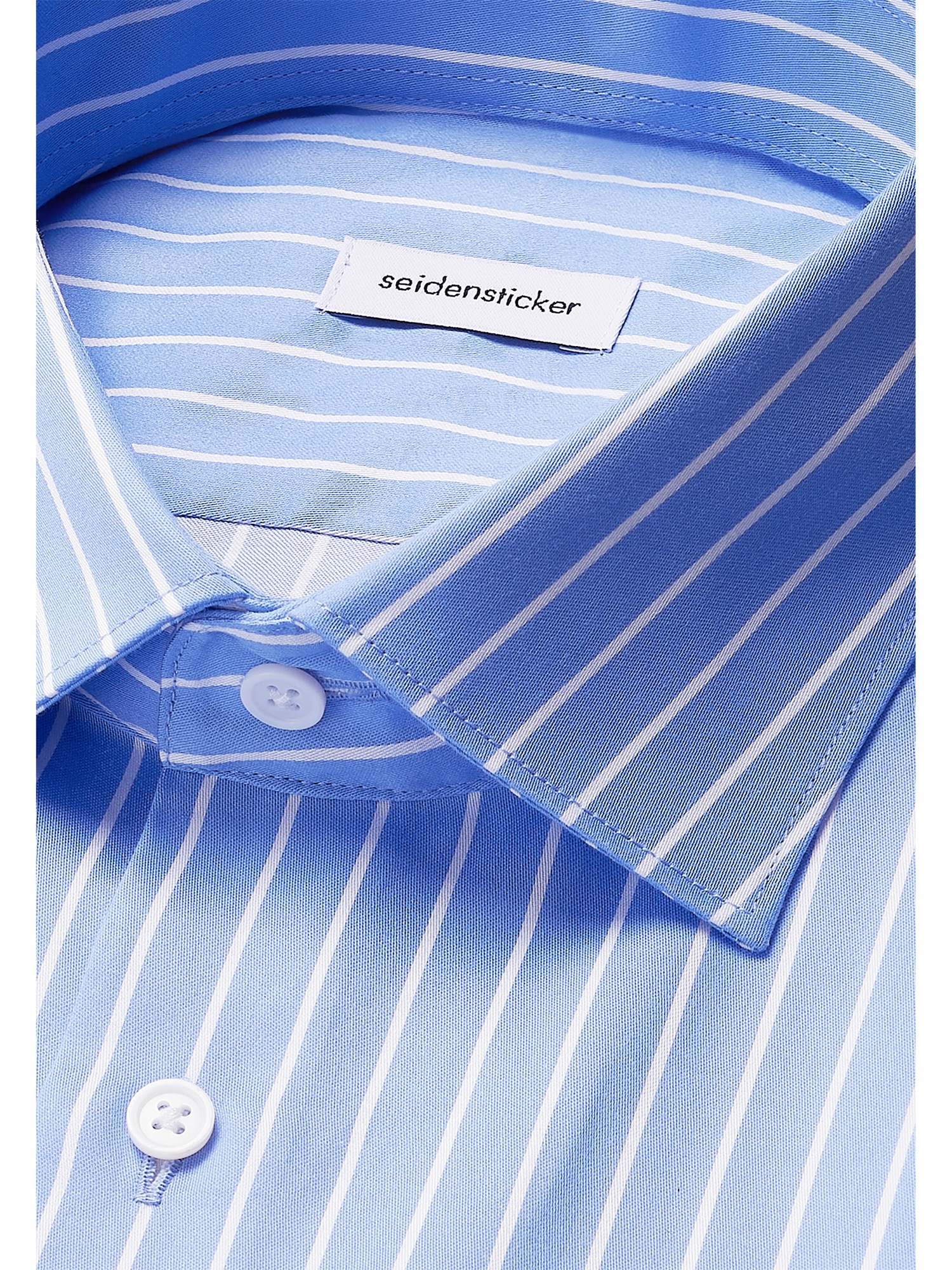 seidensticker Businesshemd »Schwarze Rose«, Slim 1/1 Kentkragen Gestreift