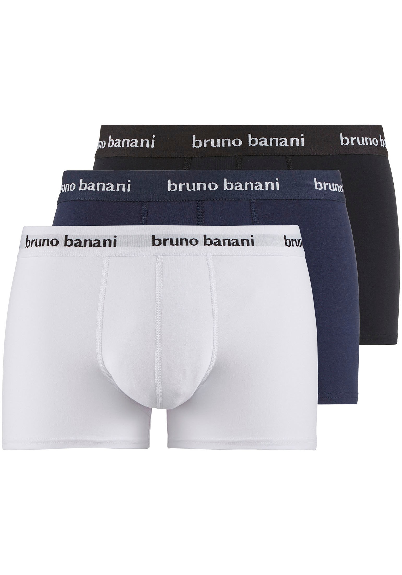 Bruno Banani Boxer »EASY LIFE«, (Packung, 3er-Pack), mit Logobund