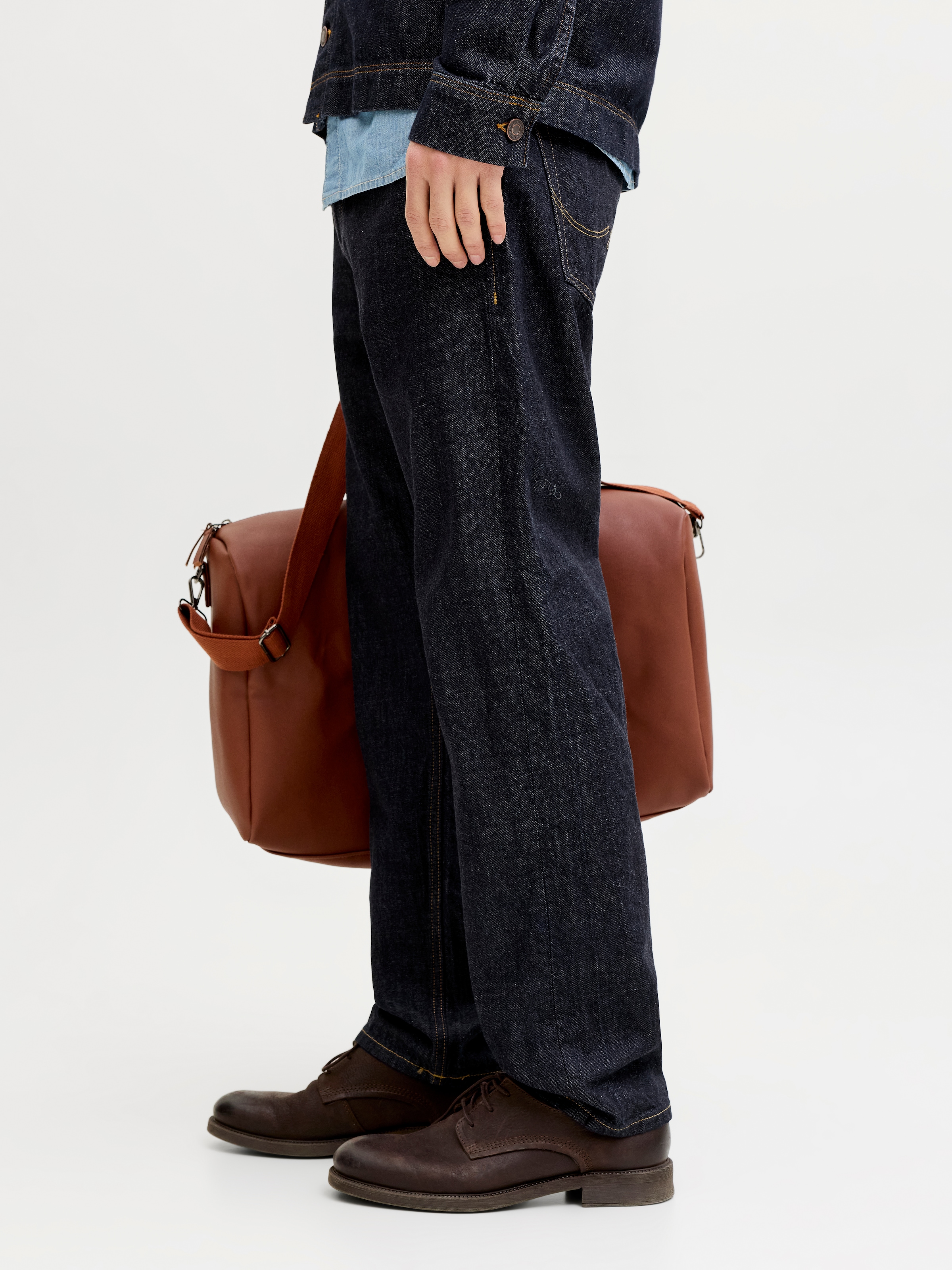 Jack & Jones Loose-fit-Jeans »JJICHRIS JJORIGINAL SBD 921 SN« Baumwolle, loose fit