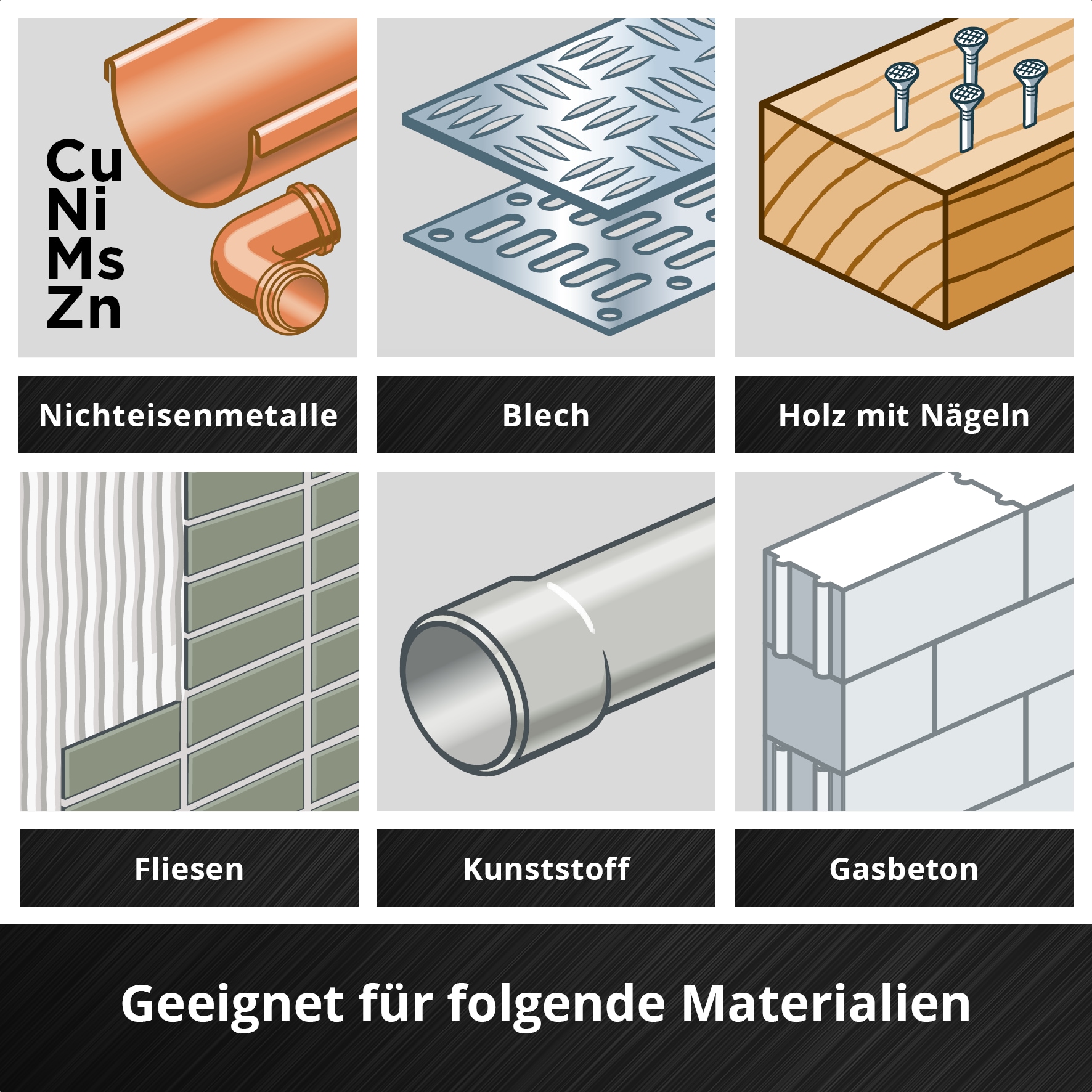 Einhell Tauchsägeblatt »XXL-CASE« 70-tlg. Multitool-Set