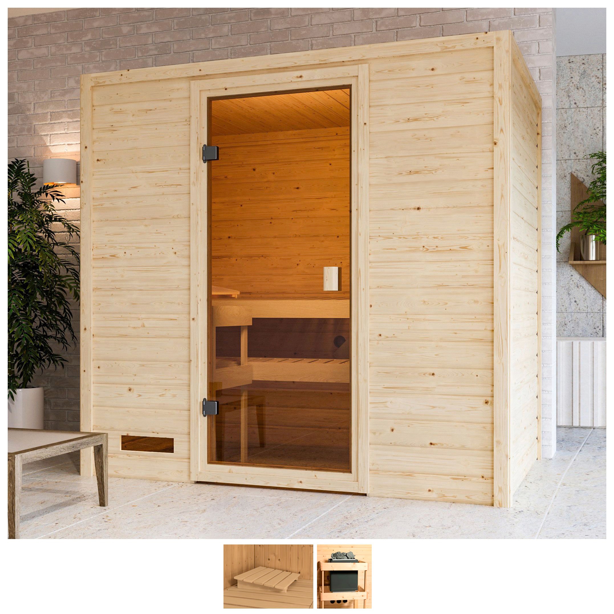 Sauna »Sunie«, ohne Ofen