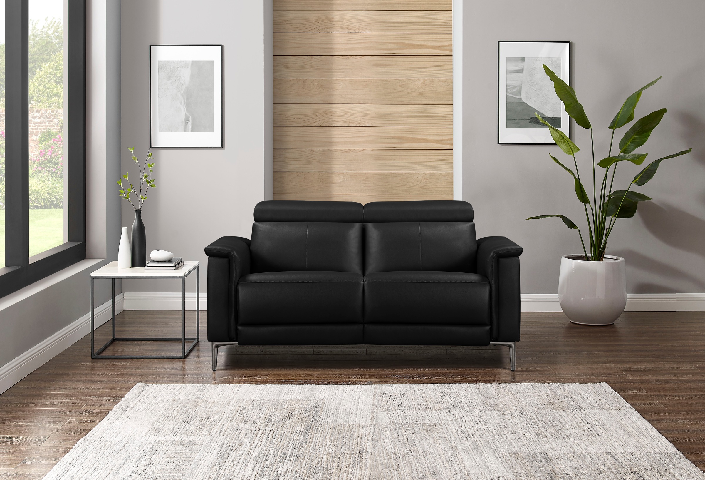 Home affaire 2-Sitzer »Lund«, manueller od. elektrischer Relaxfunktion und USB-A