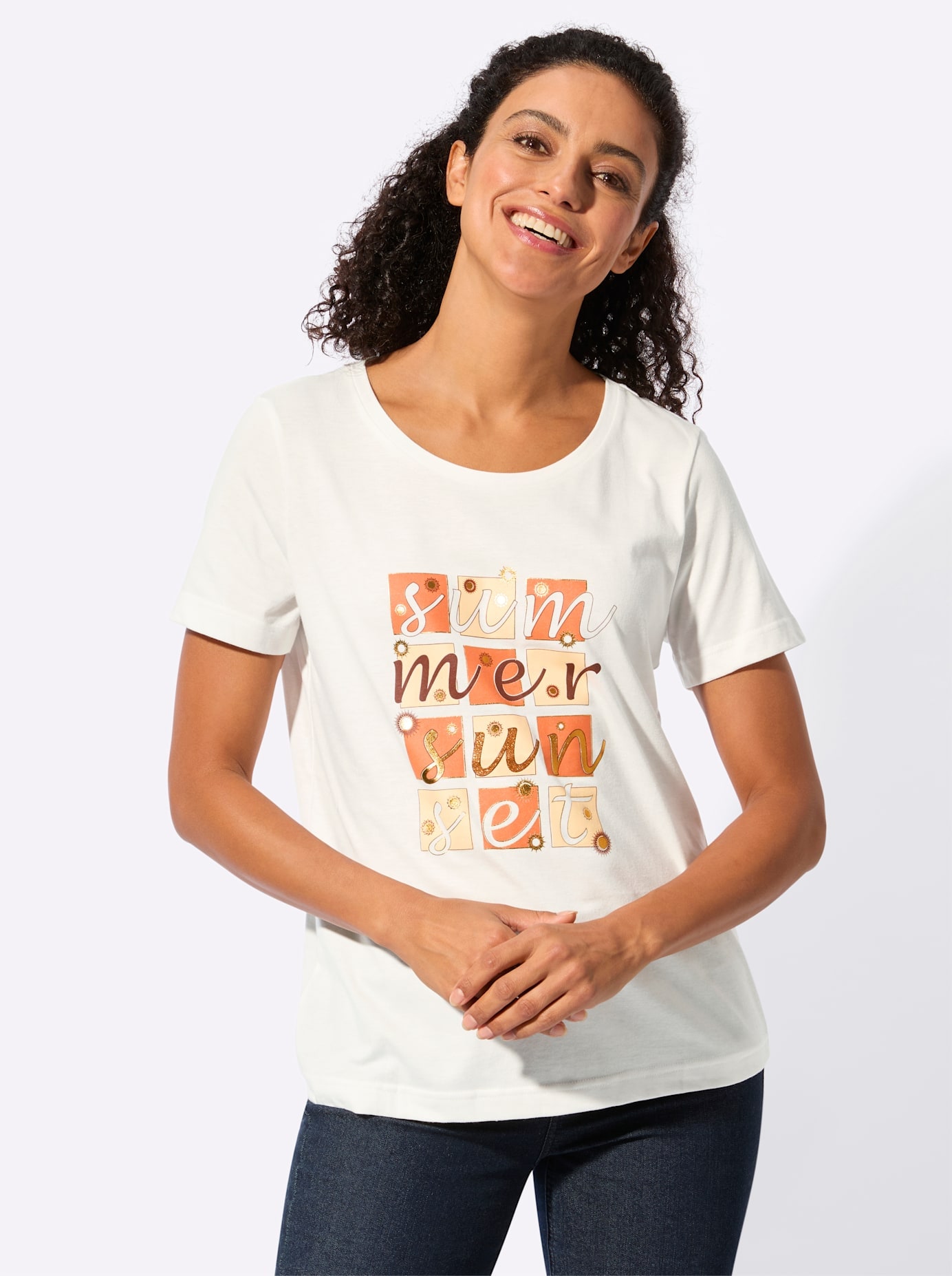 Inspirationen Kurzarmshirt »Kurzarm-Shirt« 1 tlg.