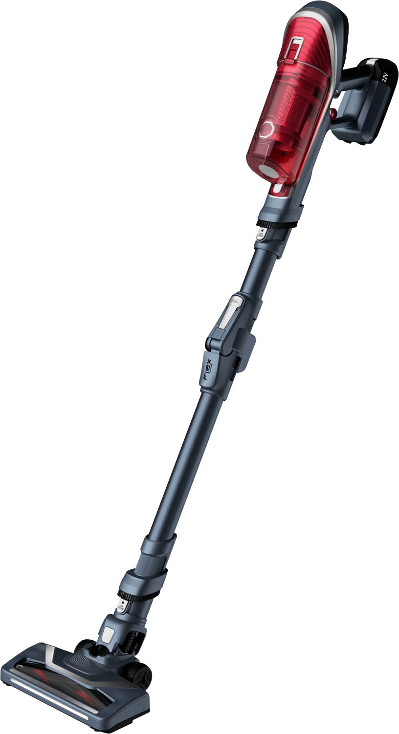 Rowenta Akku-Stielstaubsauger »RH9678 XForce Flex 8.60 Animal Kit«, Mini Turbobürste gegen Tierhaare; Flex-Technologie; LED Leuchten