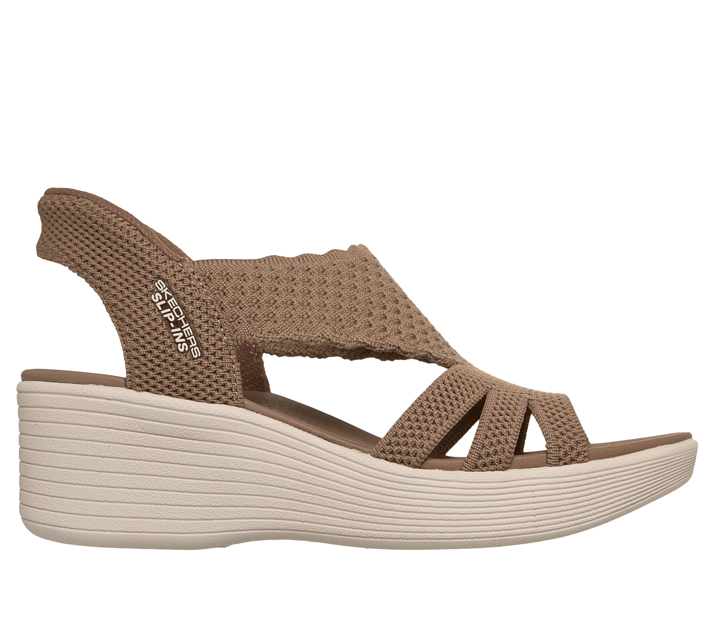 Skechers Plateausandale »PARALLEL LITE-SUMMER INVITE«  Schlupfschuh, Sandalette, Sommerschuh mit softem Fersenriemen