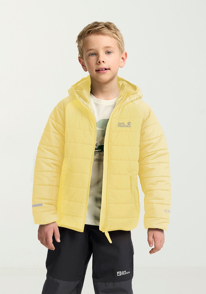 Jack Wolfskin Outdoorjacke »ZENON JKT KIDS« mit Kapuze