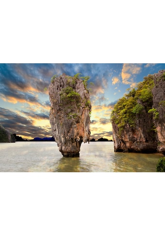 Fototapete »INSEL-PHANG NGA THAILAND JAMES BOND KLIPPE GEBIRGE MEER«