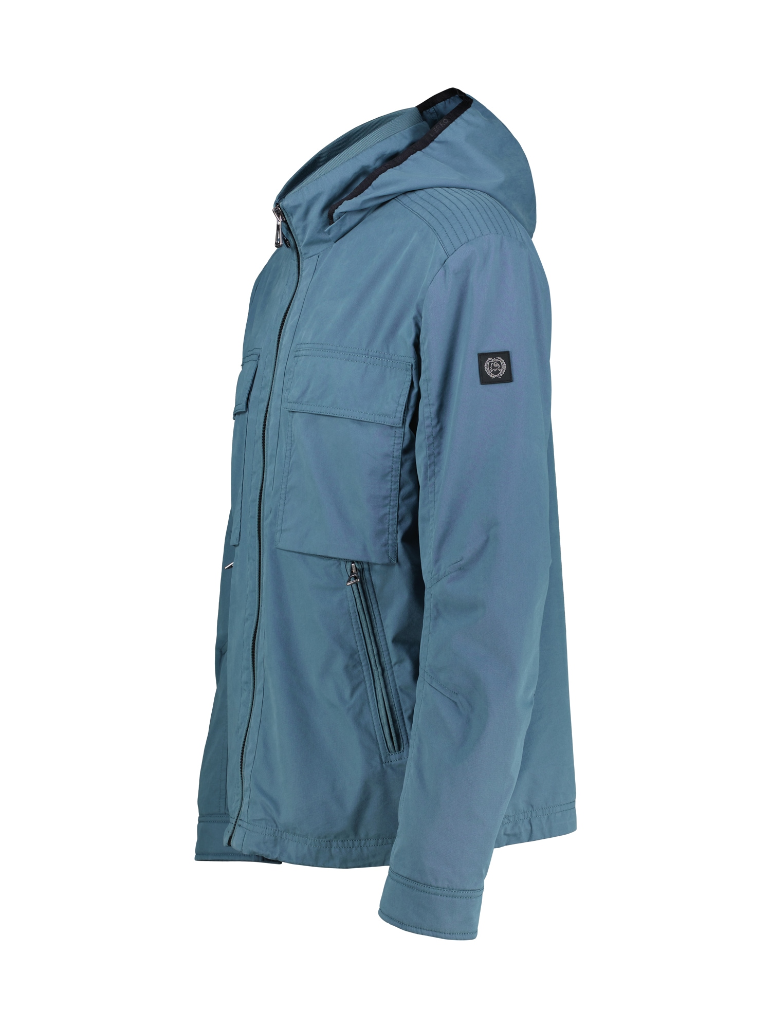 LERROS Outdoorjacke »LERROS Blouson mit abnehmbarer Kapuze«, mit Kapuze, Keine Angabe