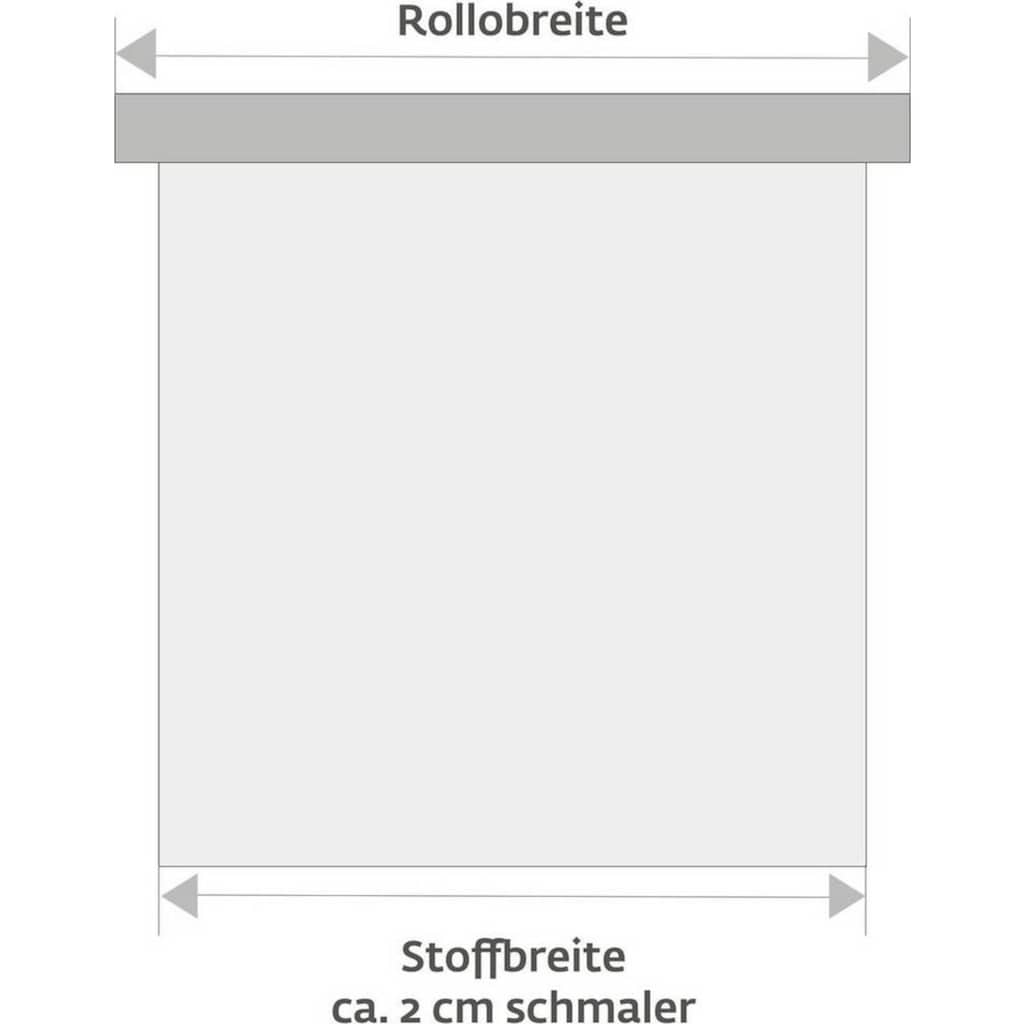 sunlines Elektrisches Rollo »Akkurollo Upcycling appgesteuert, blickdicht, Sunlines«, blickdicht, ohne Bohren