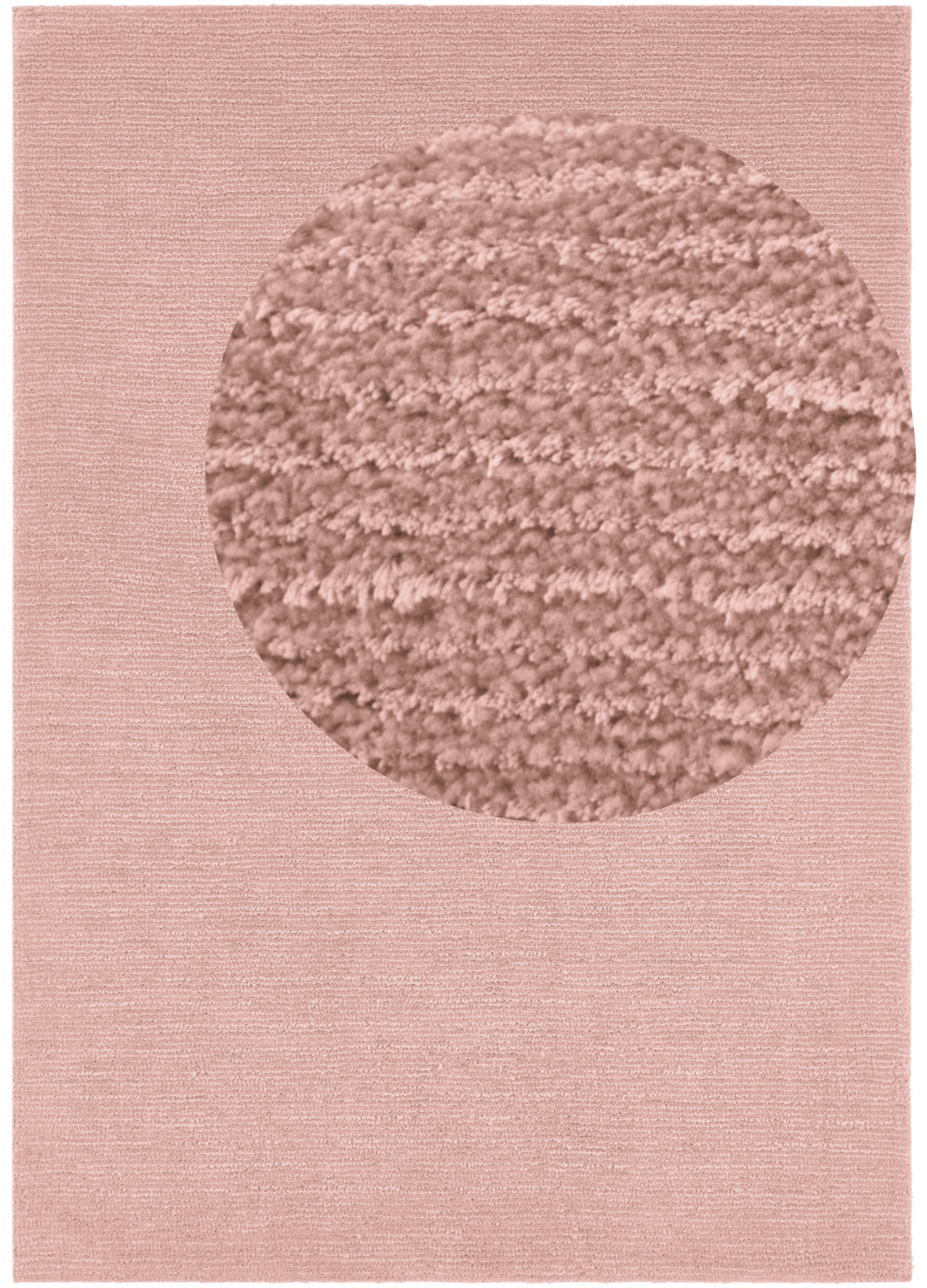 HANSE Home Teppich »Supersoft«, rechteckig, 10 mm Höhe, Kurzflor, Läufer Modern, Einfarbig, Wohnzimmer, Schlafzimmer