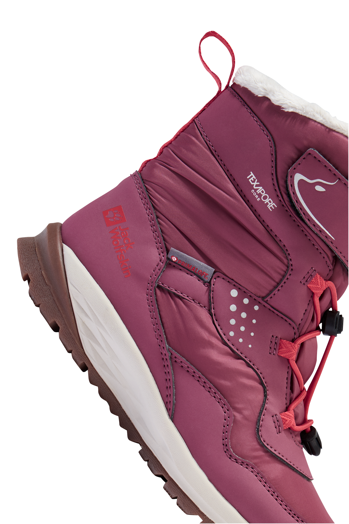 Jack Wolfskin Winterboots »POLAR BEAR-G TEXAPORE HIGH VC K«, Snowboots, Winterstiefel, Winterschuhe, wasserdicht & gefüttert