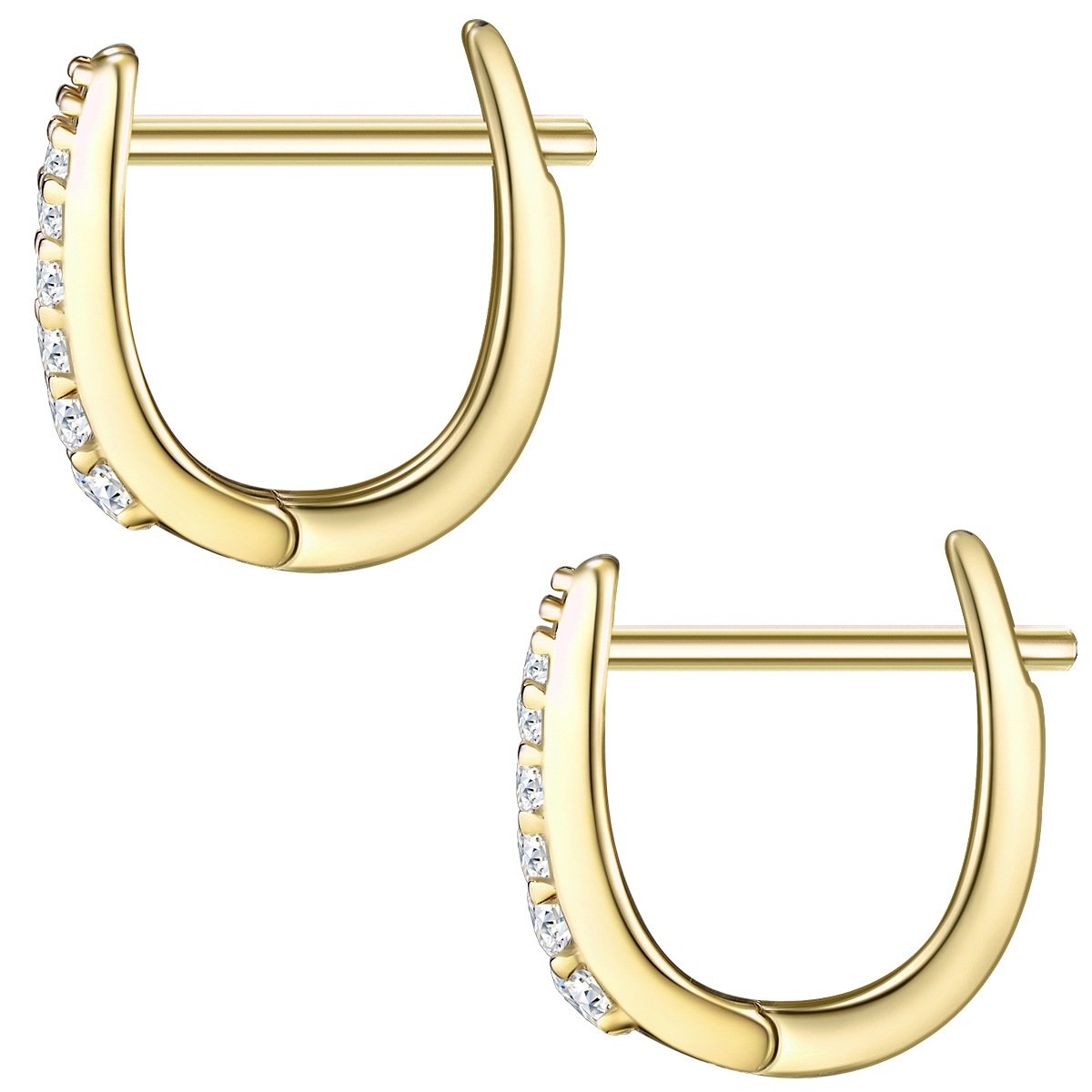 Glanzstücke München Paar Creolen »Set: GSM402« aus Sterling Silber