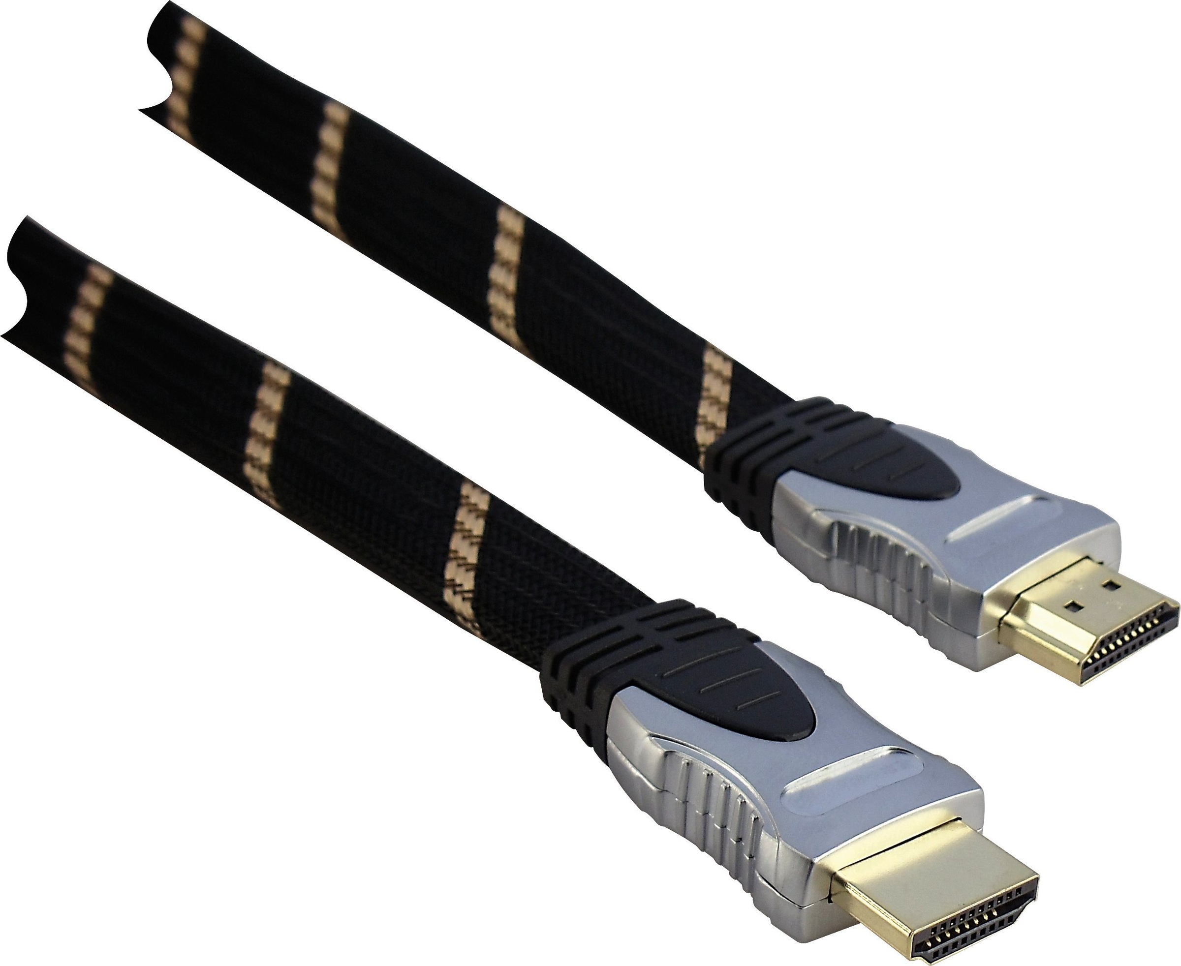 Schwaiger High Speed HDMI Kabel mit Ethernet, 4K, Full HD, 3D Ultra HD »Flachkabel, sehr dünn«