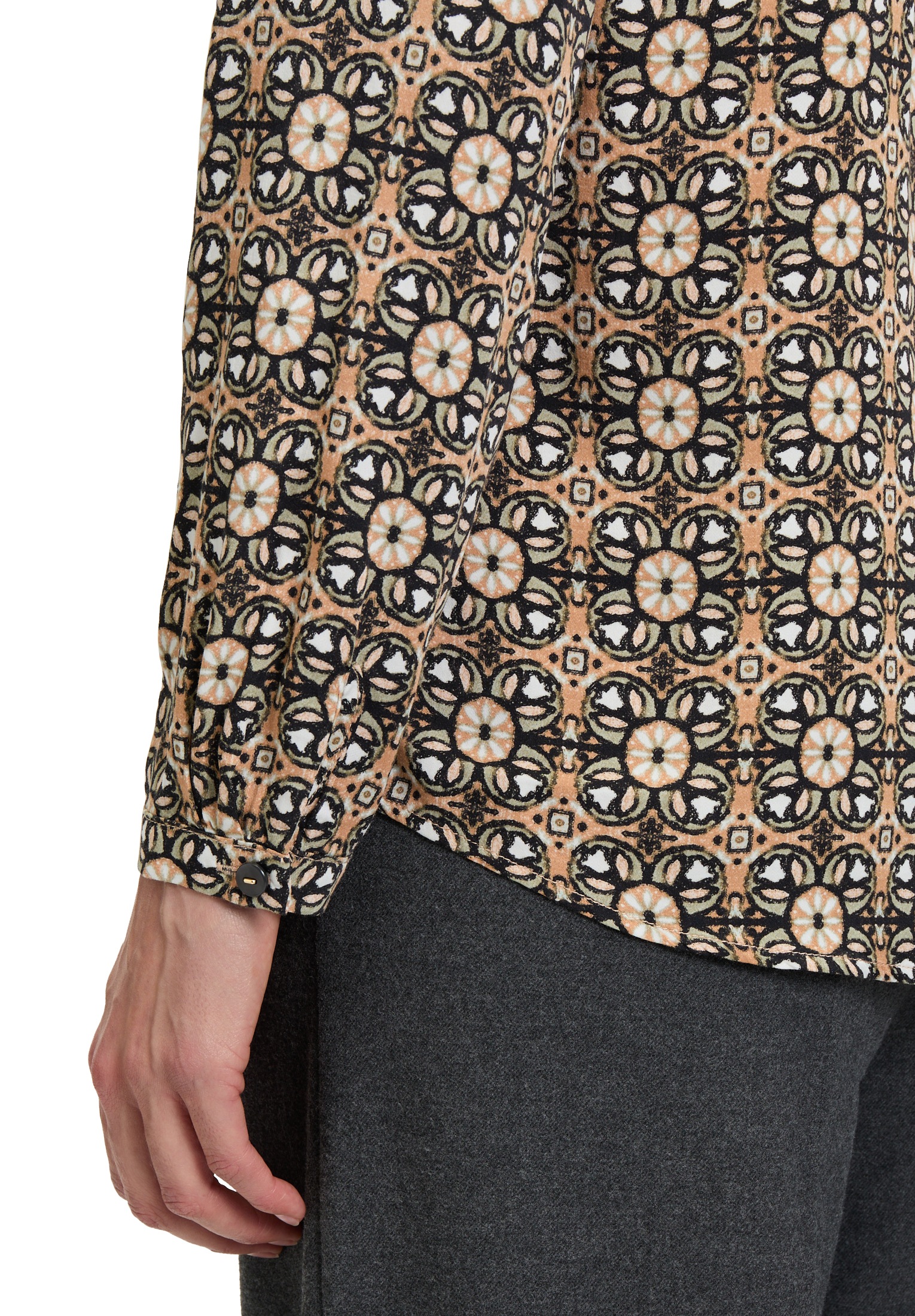Cartoon Klassische Bluse »Casual-Bluse mit Muster«