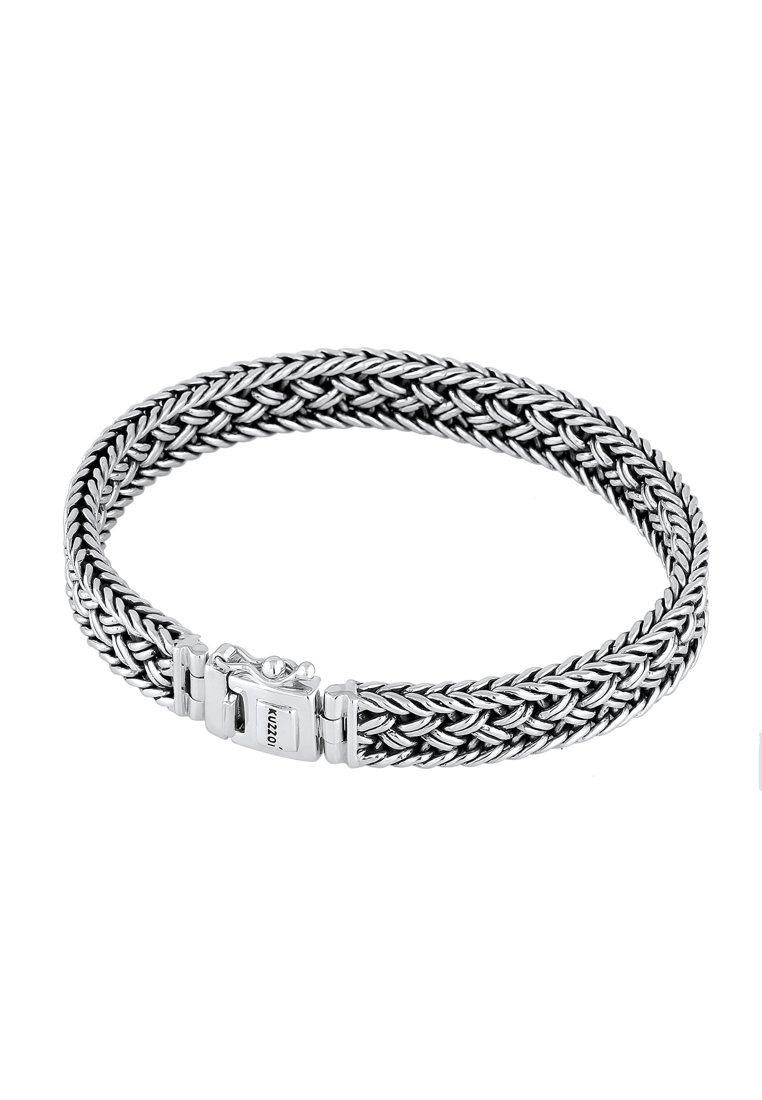Kuzzoi Armkette »Armband Unisex Königskette Kastenverschluss 925er Silber«