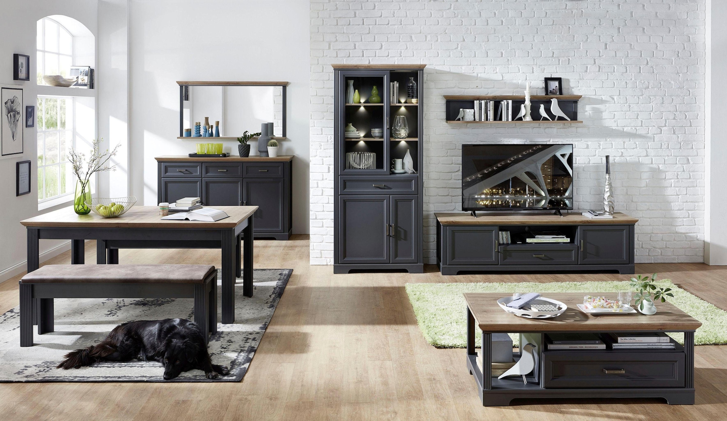 Innostyle Sitzbank »Jasmin«, Breite 126 cm