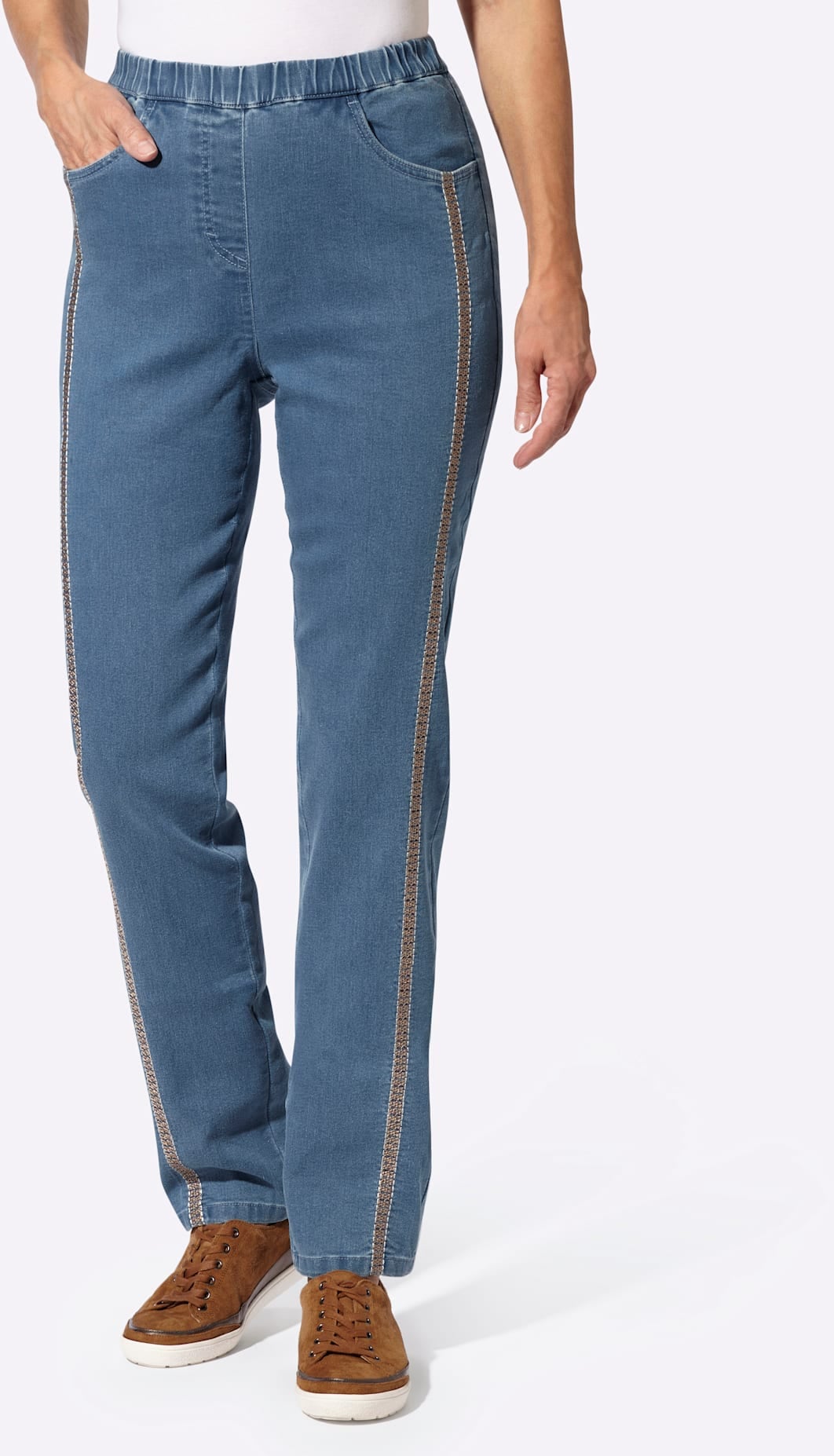 Classic Basics Schlupfjeans 1