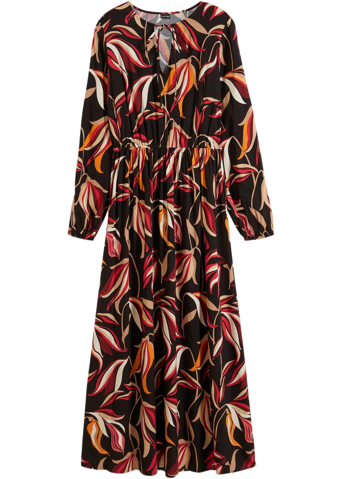 bonprix Maxikleid »Maxikleid aus reiner Viskose« Maxikleid aus reiner Viskose