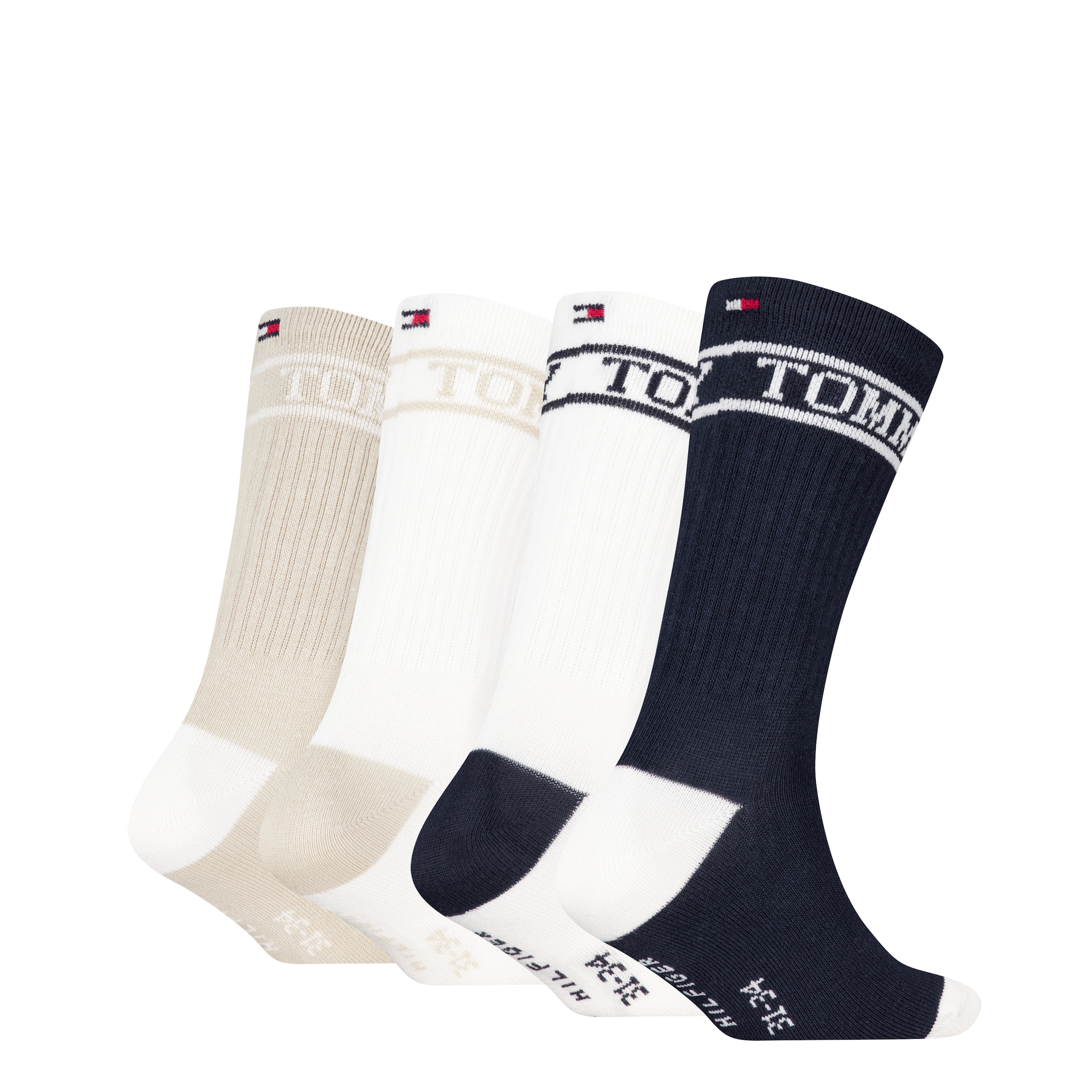 Tommy Hilfiger Socken »TH KIDS SOCK 4P SPORT TOMMY ECOM« 4 Paar, 