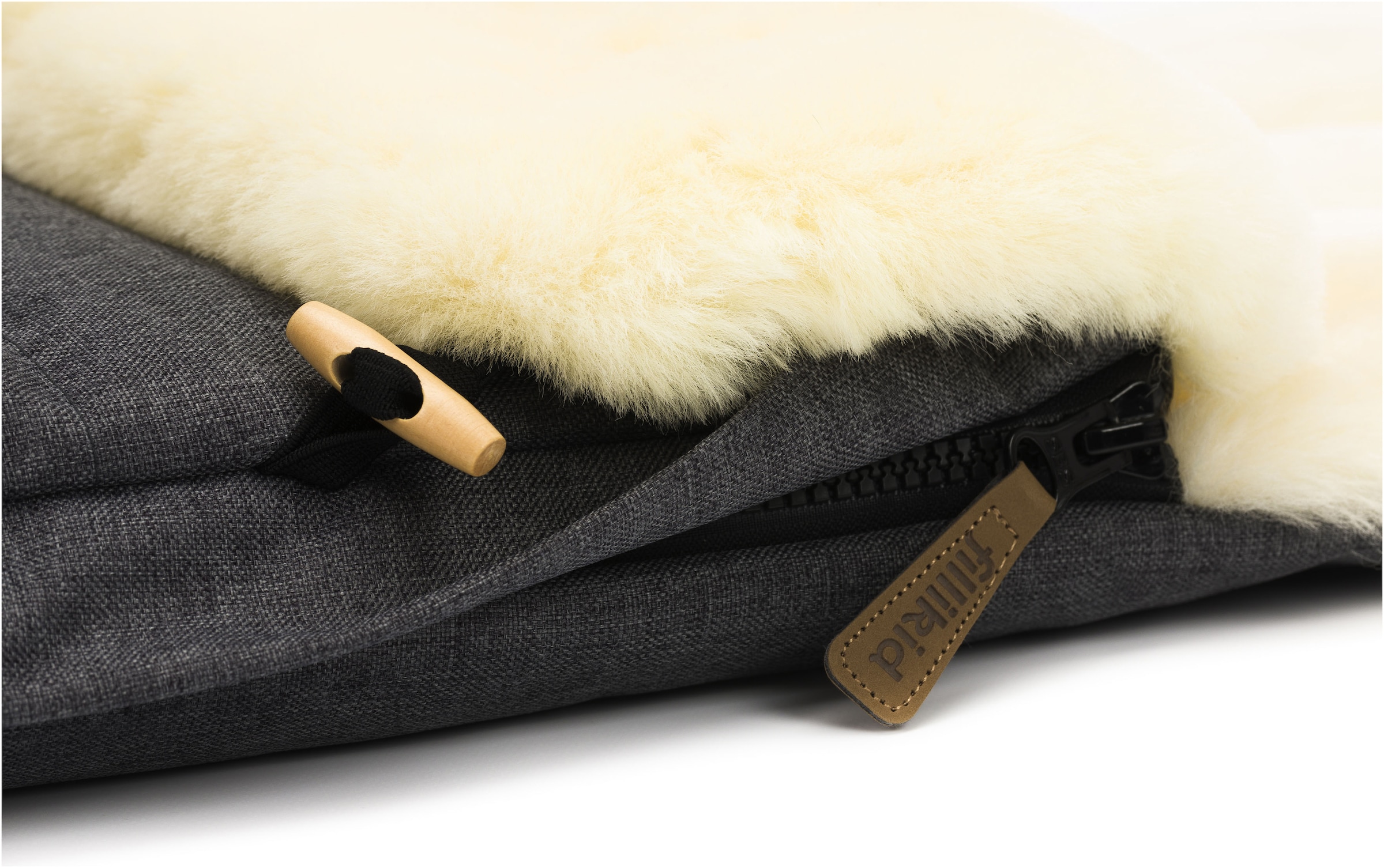 Fillikid Fußsack »Bernina Style mit Lammfell, Winterfußsack«