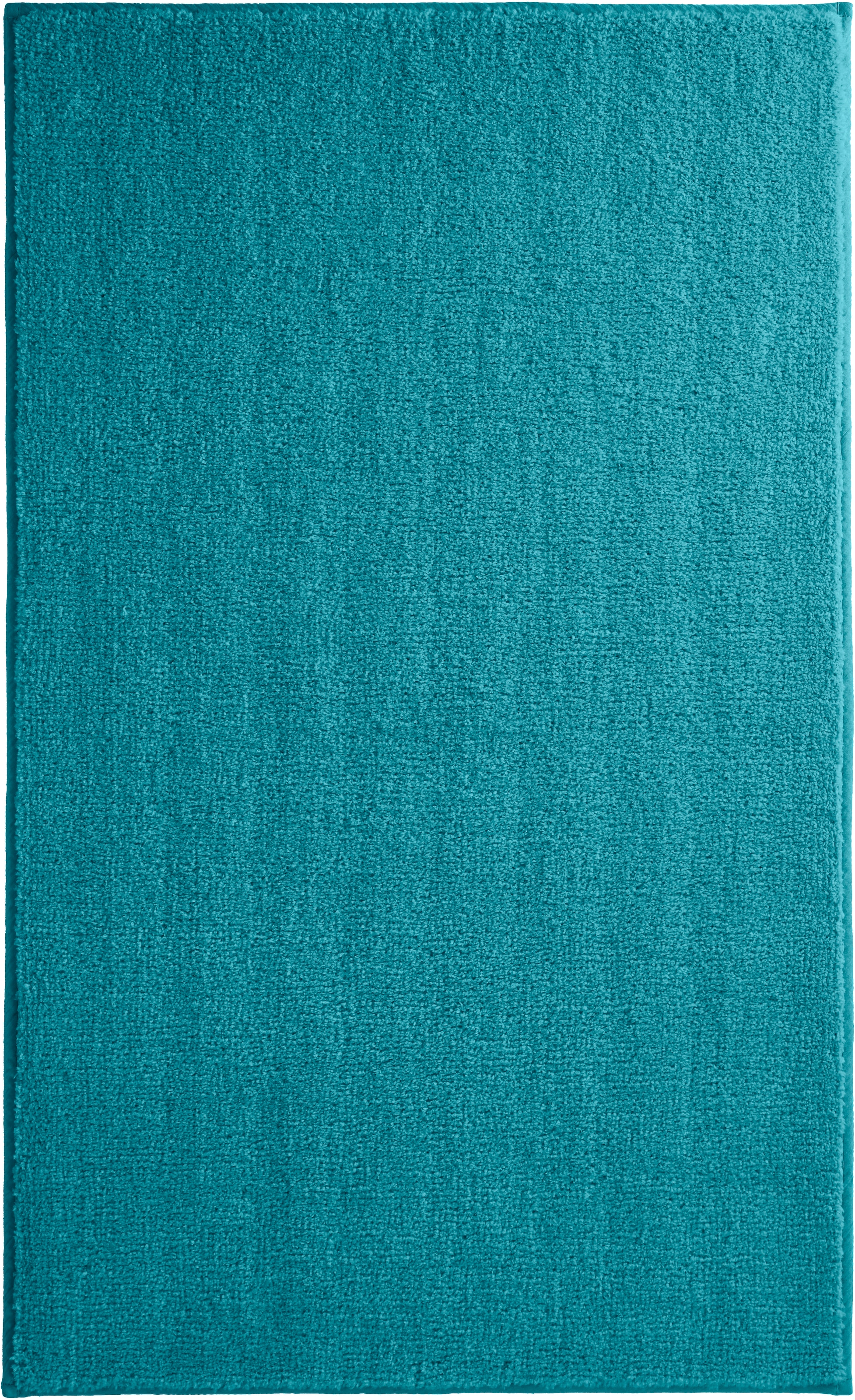 OTTO home Badematte »Vanessa, Badvorleger, Badezimmer Teppich« Höhe 10 mm rutschhemmend beschichtet fußbodenheizungsgeeignet | schnell trocknend | strapazierfähig Badteppich, weiche Haptik, unifarben