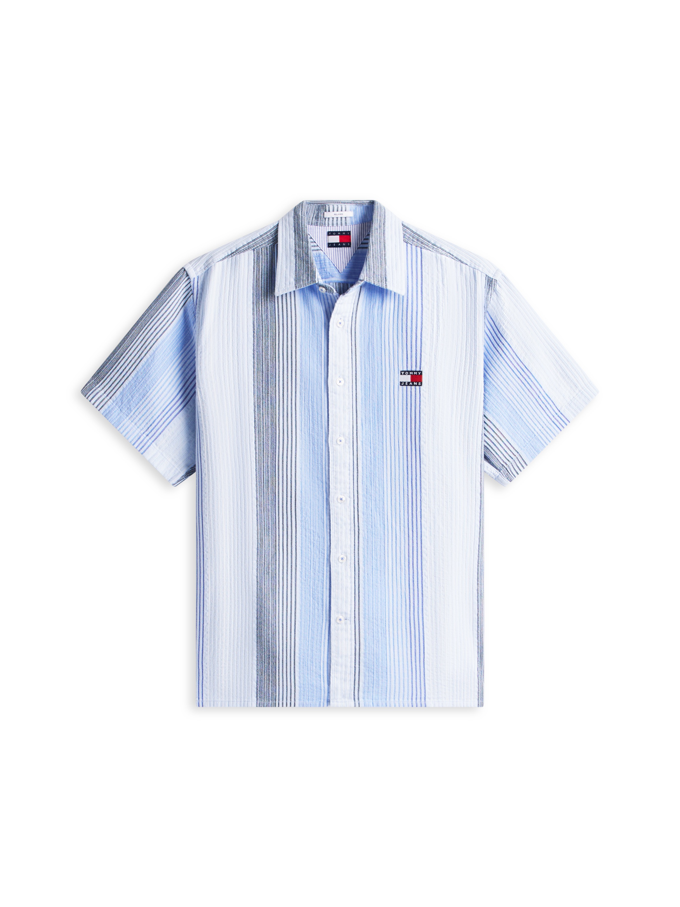 Tommy Jeans Kurzarmhemd »RELAXED STRIPE« Relaxed fit mit Streifenmuster