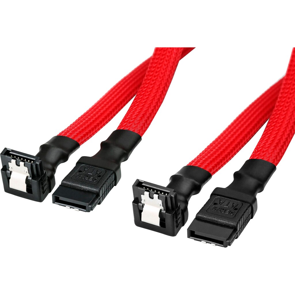 CSL Computer-Kabel »Kabel Sleeve Set SATA«, SATA, 30 cm