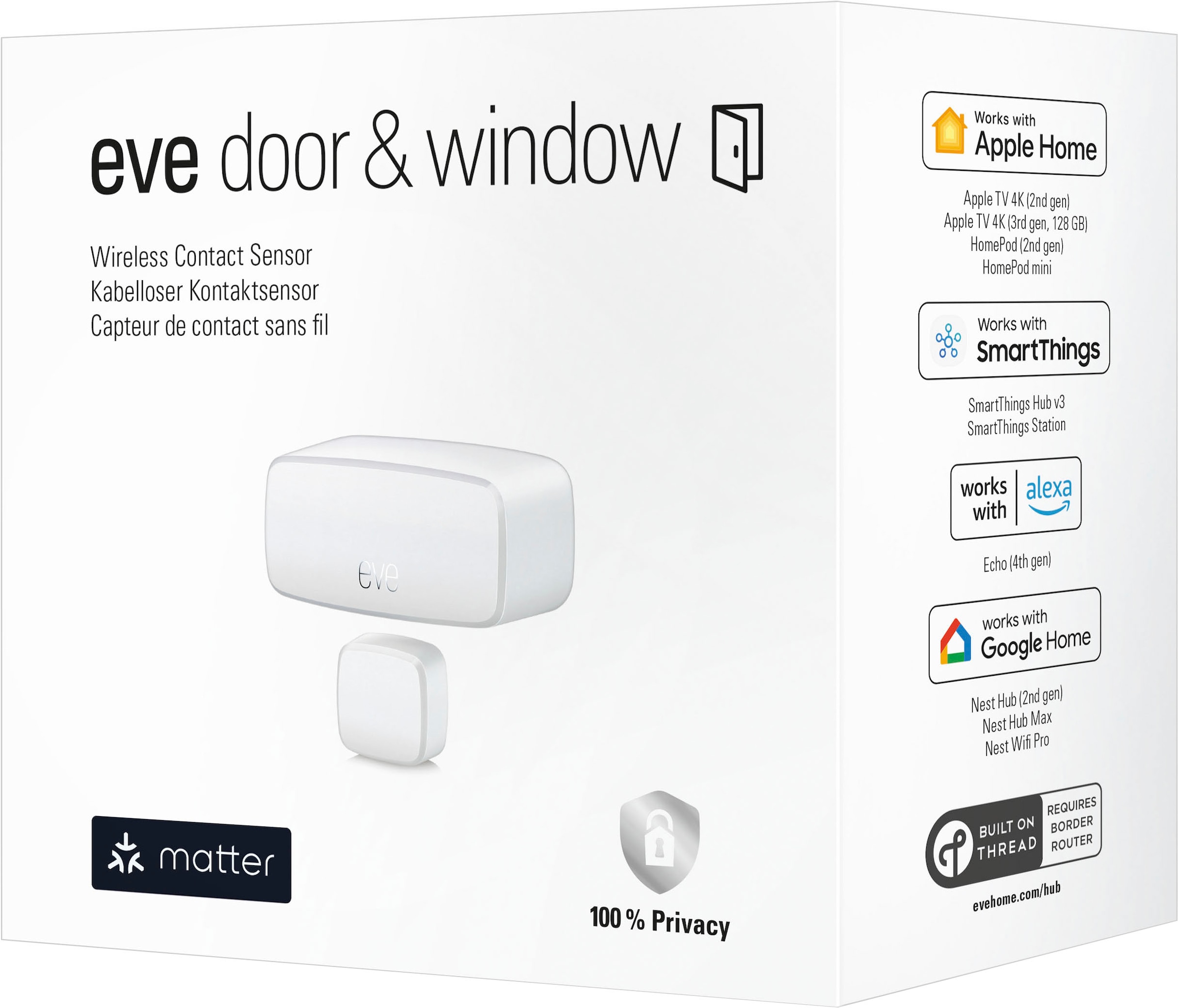 EVE Sensor »Door & Window (Matter)«