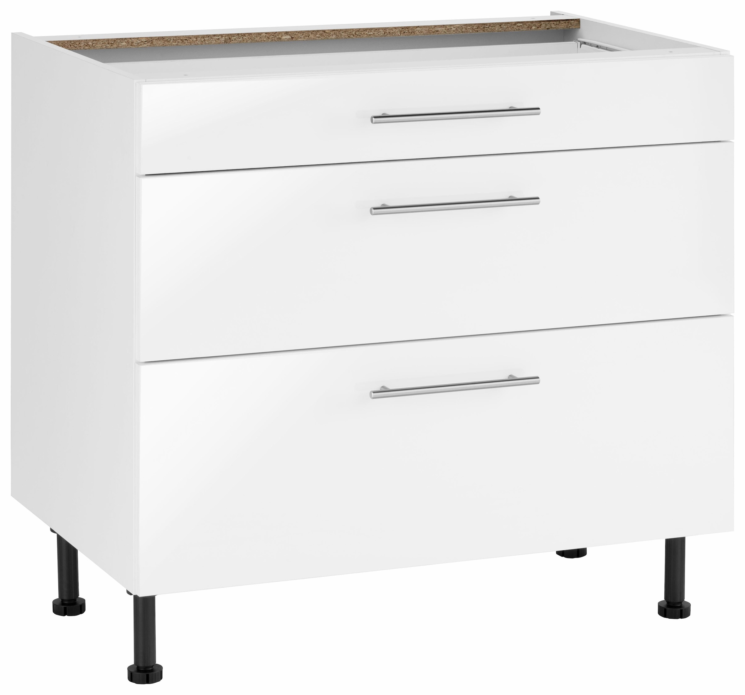 wiho Küchen Unterschrank »Ela« Breite 90 cm, mit Soft-Close-Funktion