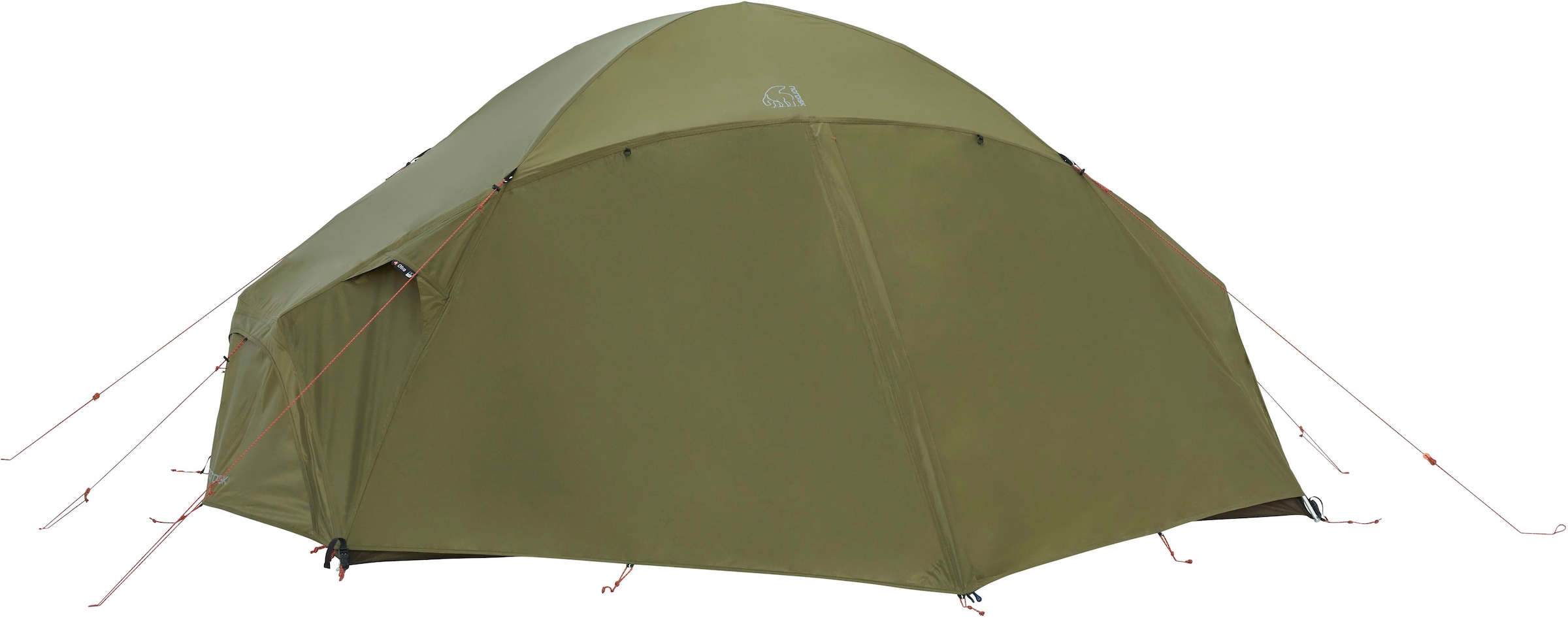 Nordisk Geodätzelt »Otra 2 PU Tent Dark Olive«, 2 St. Personen, (Packung, 1 tlg.)