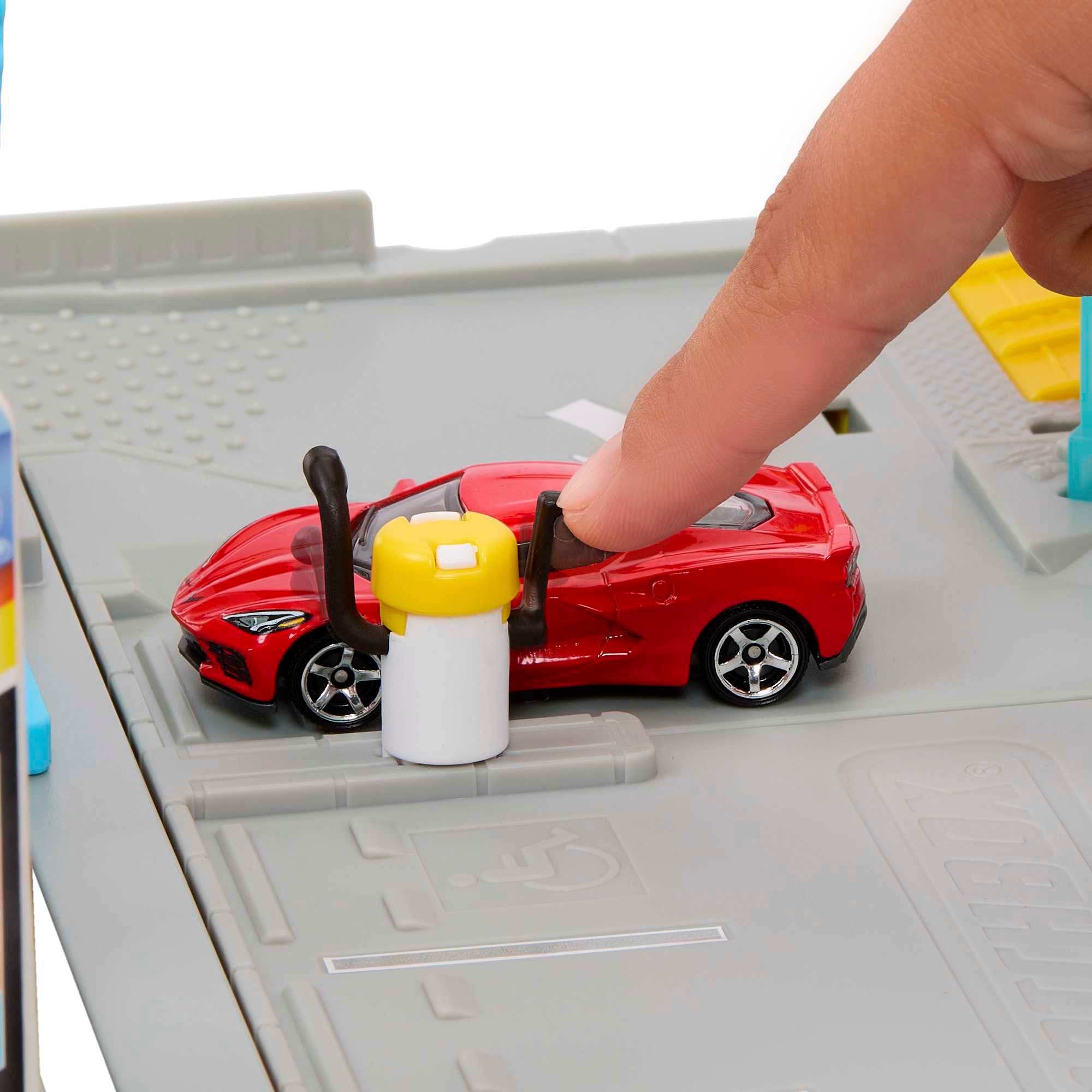 MATCHBOX Spielwelt »Matchbox, Super Clean Autowaschanlage«, mit Licht und Sound; inklusive 1 Matchbox-Auto