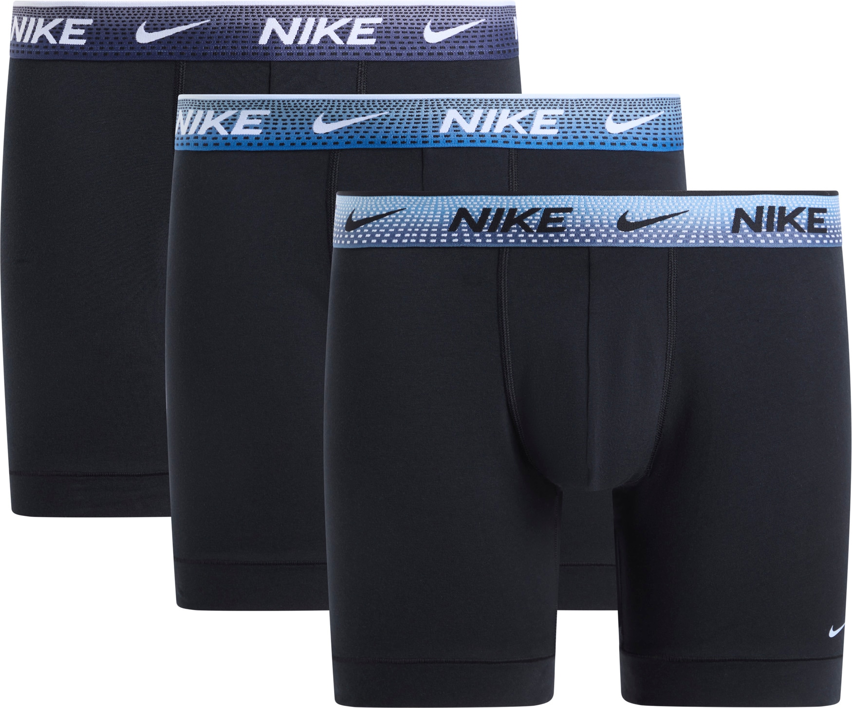 NIKE Underwear Boxer »BOXER BRIEF 3PK« Packung, 3er, 3 Stk. mit Logo-Elastikbund