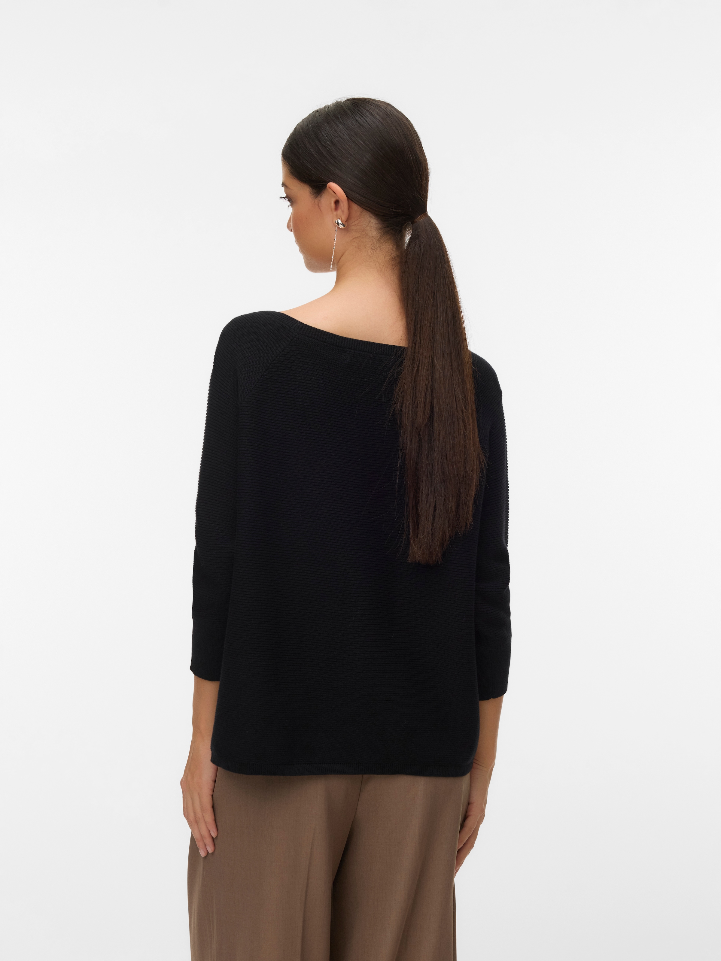 Vero Moda Strickpullover »VMNEW NORA 3/4 BOATNECK PULLOVER NOOS«