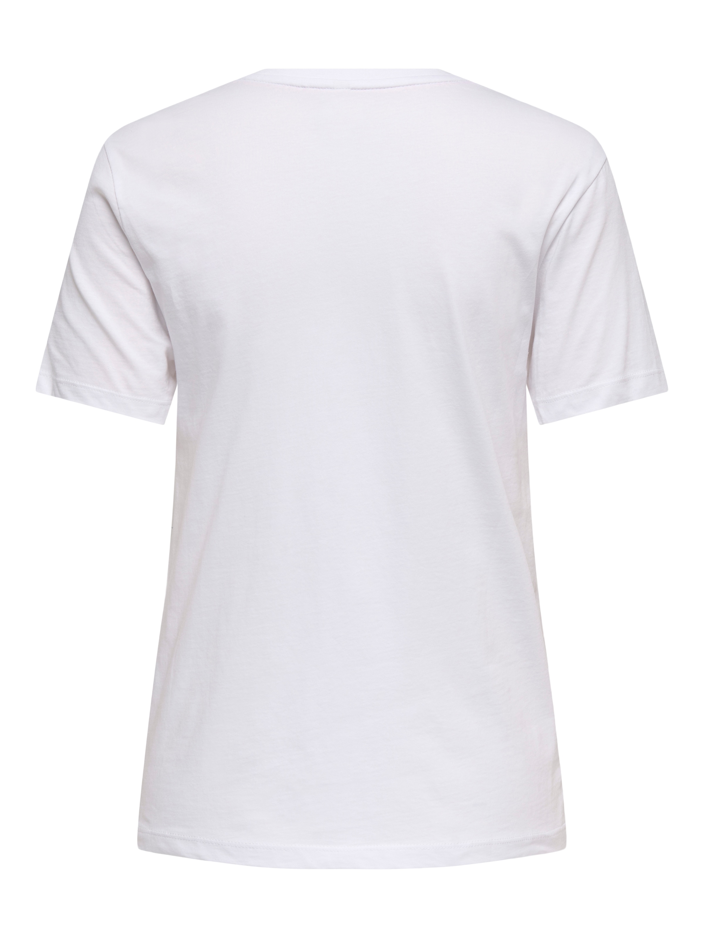 ONLY Kurzarmshirt »ONLKITA REG S/S PRINT TOP NOOS«