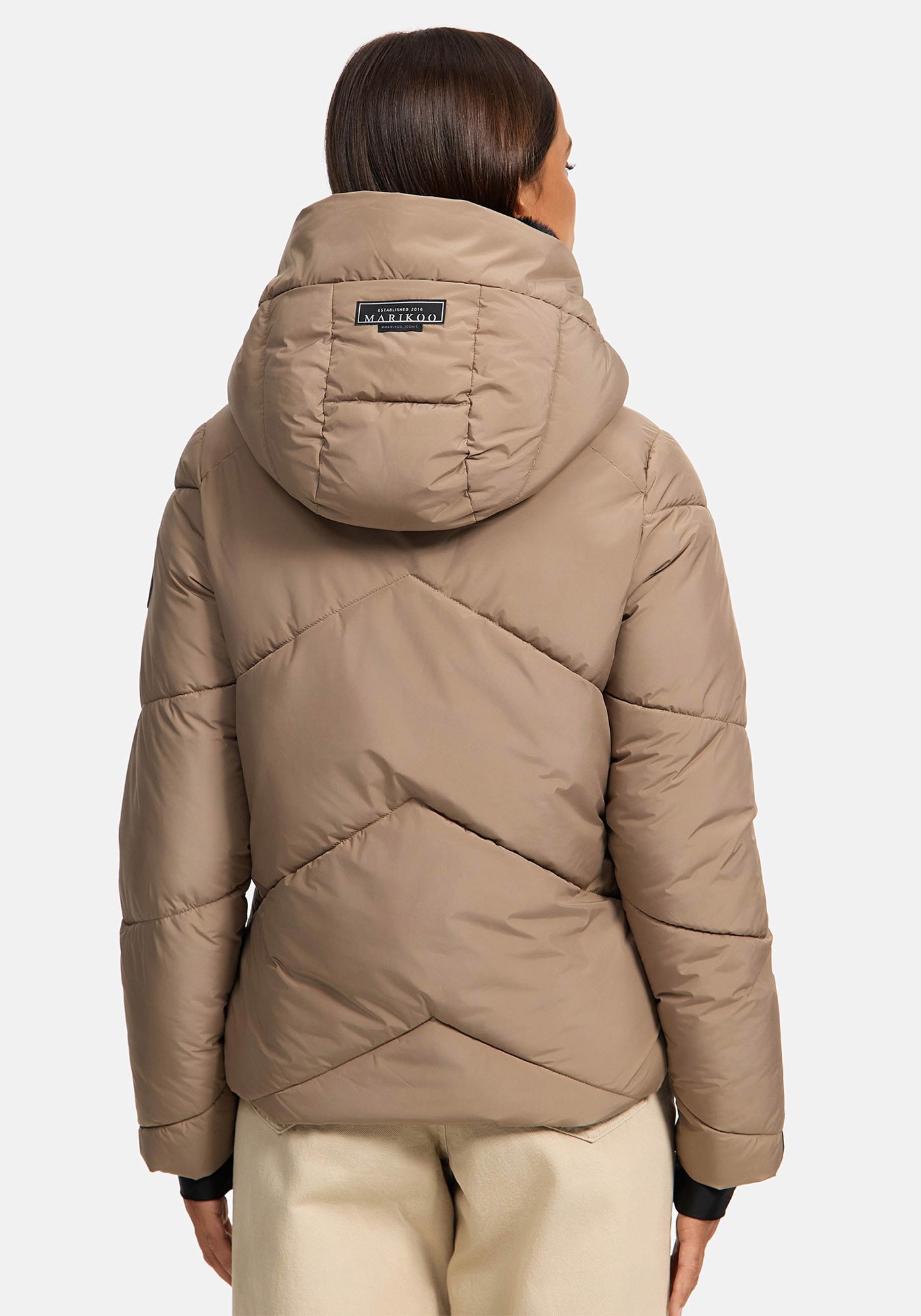 Marikoo Winterjacke »Marikoo Simaraa kurze Damen Winter Steppjacke N007«