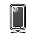 Woodcessories Smartphone-Hülle »Woodcessories Change Case Bio Antimikrobiell für iPhone 13 Mini«, iPhone 13 Mini, Abnehmbares Kordelband-Modul