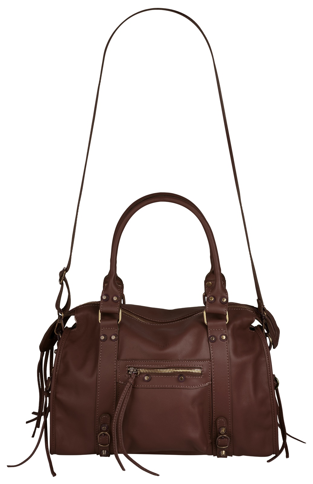 forty° Shopper, echt Leder, Made in Italy