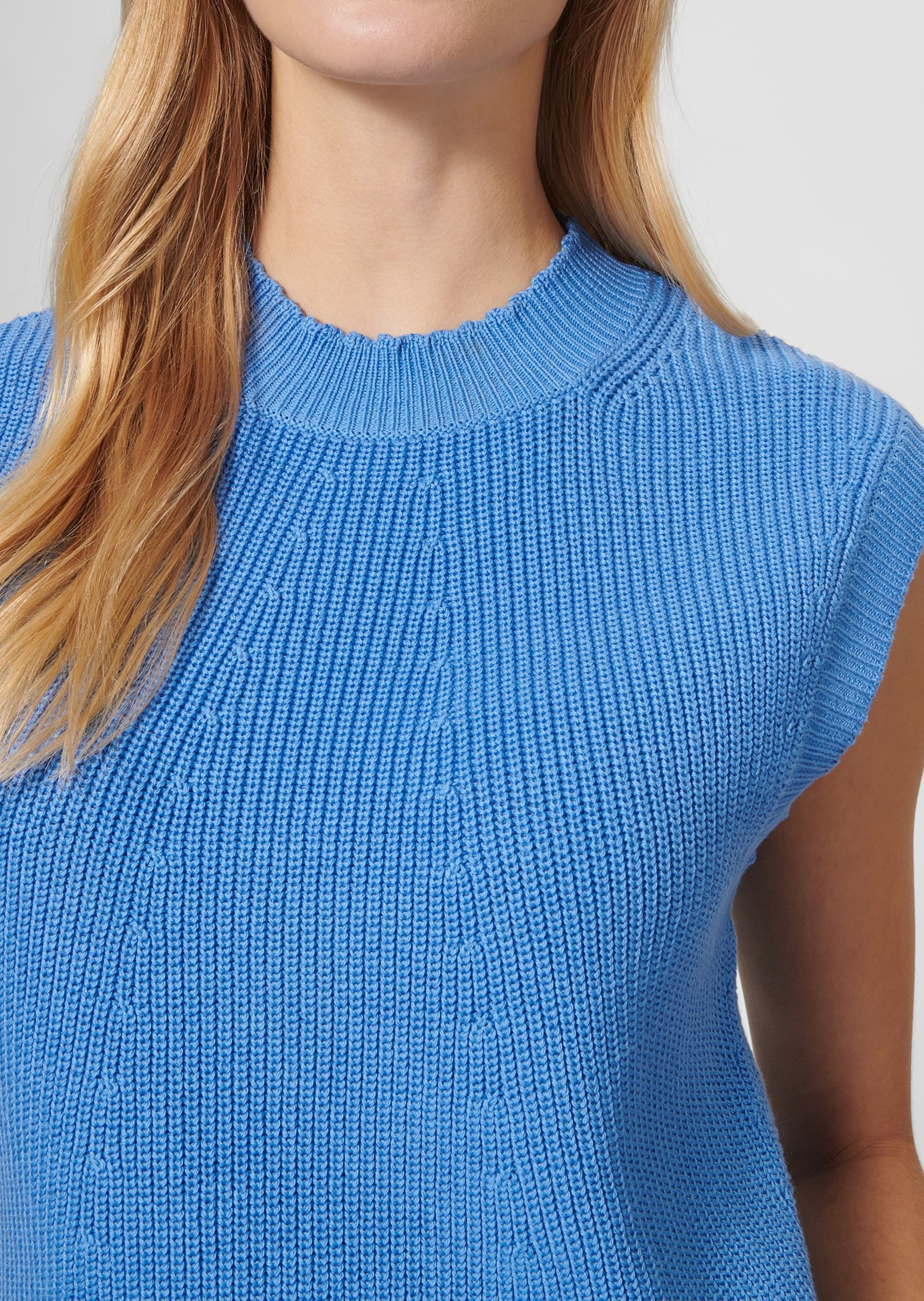 MADELEINE Longpullover »Pullunder Pullunder mit Stehkragen«